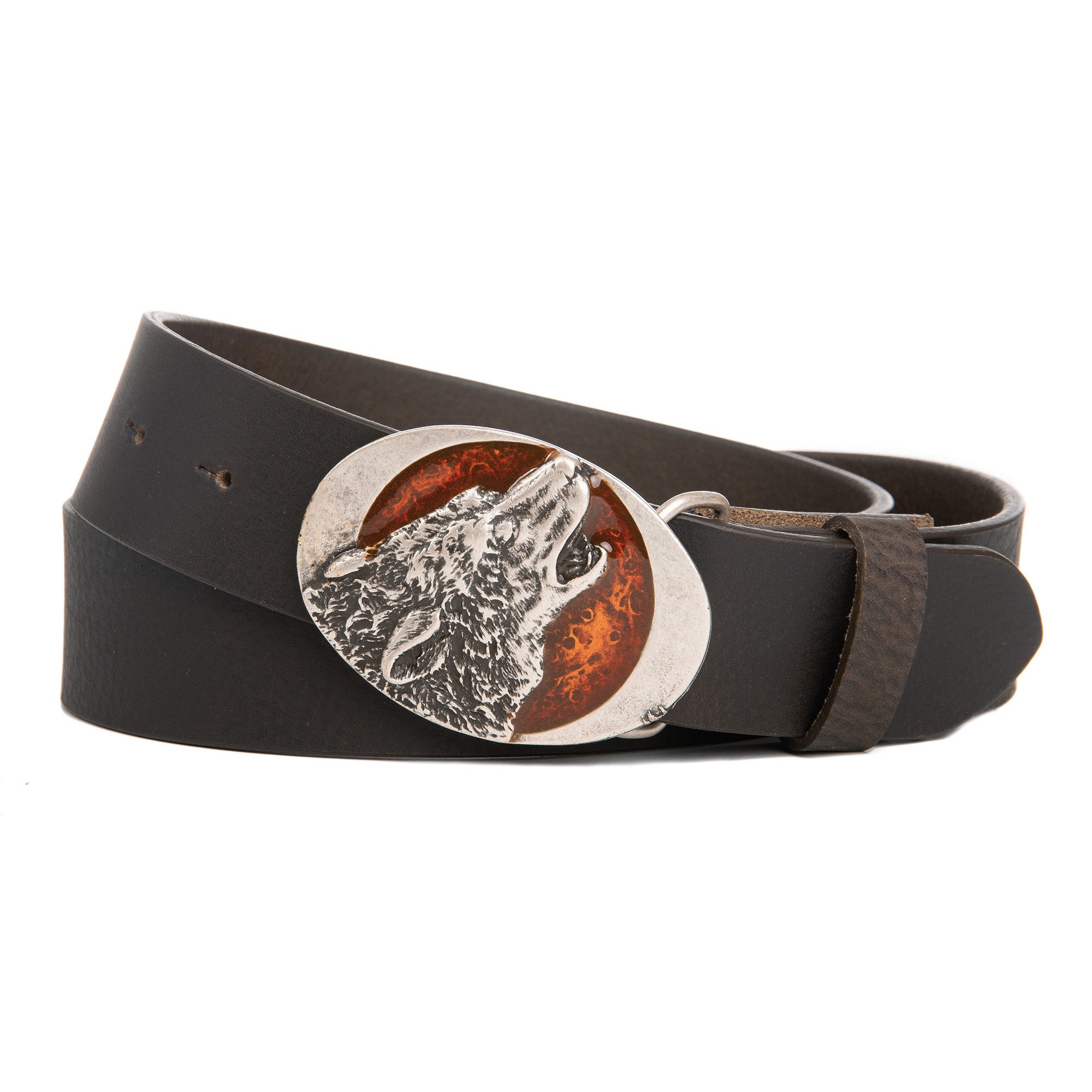 Cassandra Accessoires Ledergürtel "Howling Wolf" mit günstig online kaufen