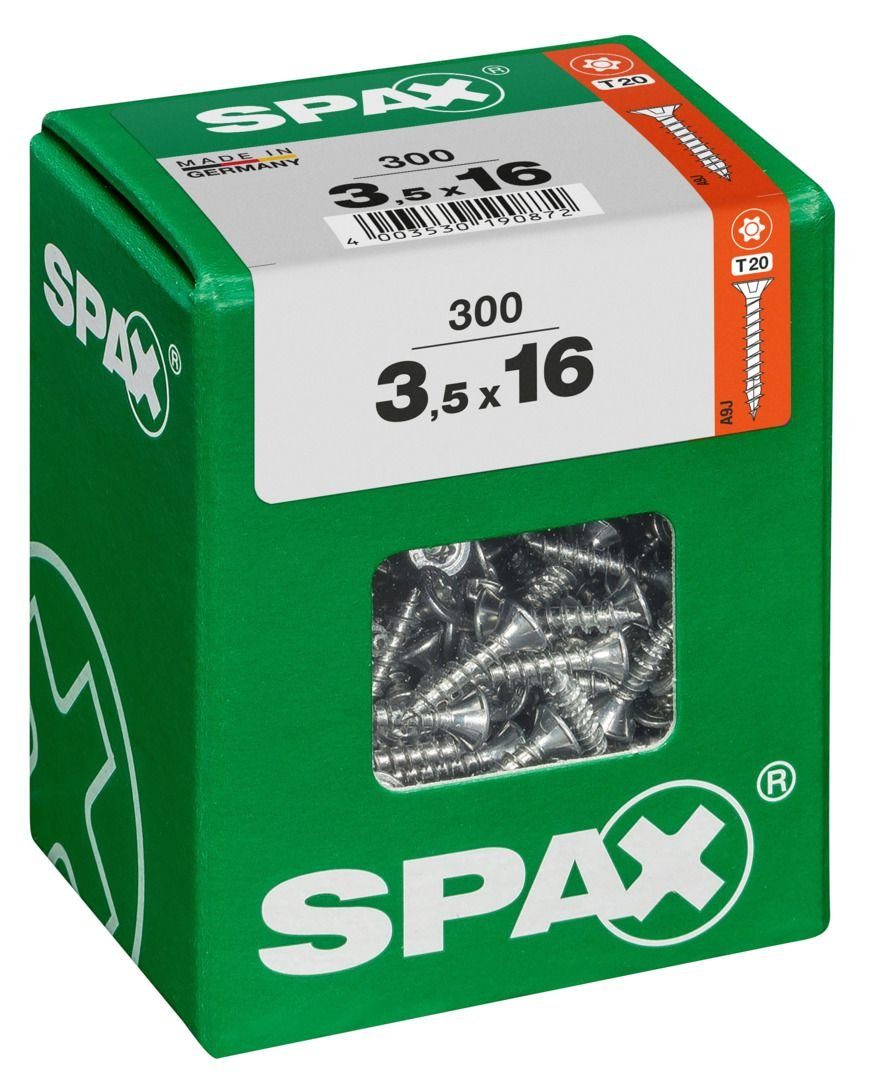 SPAX Holzbauschraube Spax Universalschrauben 3.5 TX x mm - 20 16 300