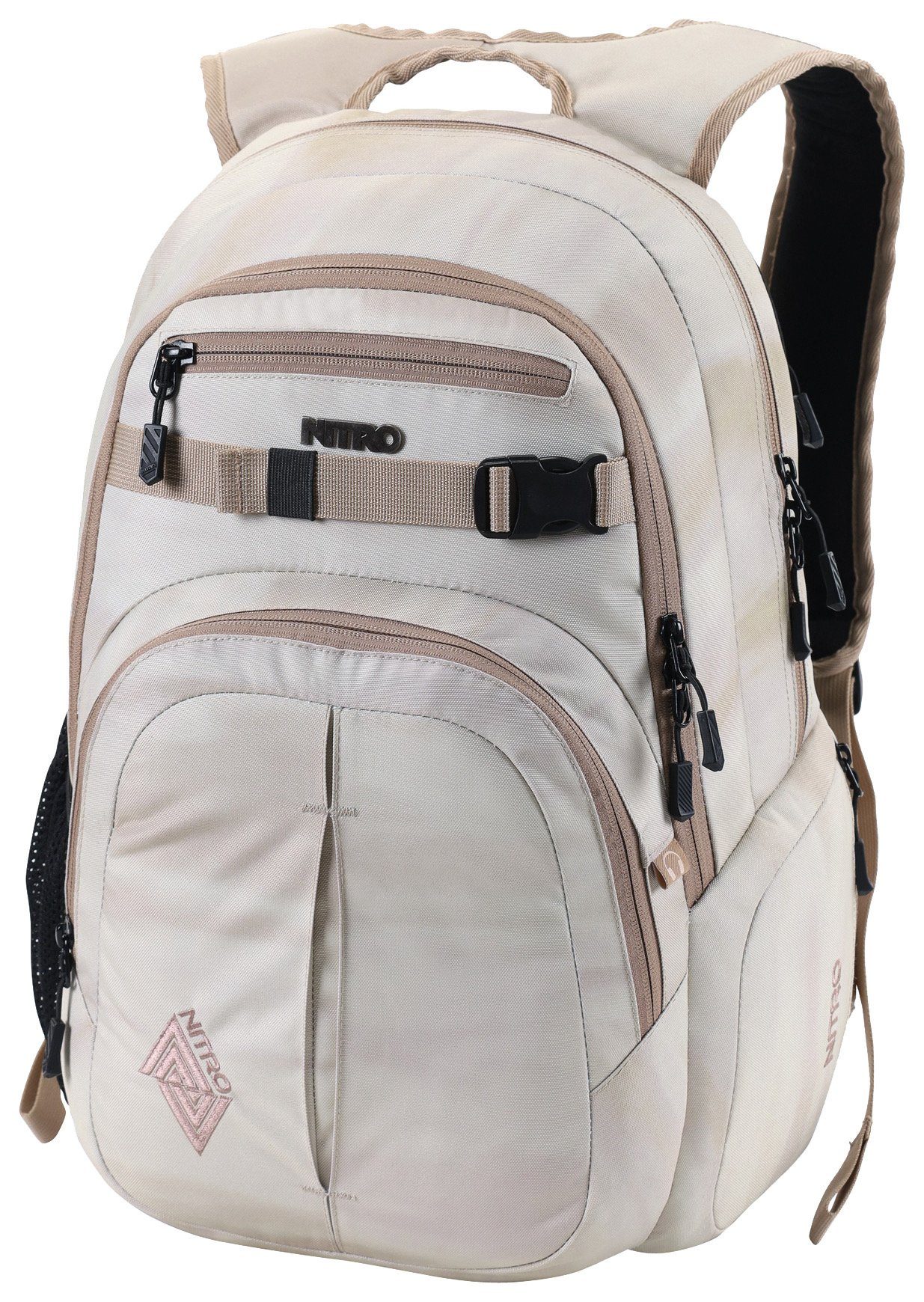 NITRO Schulrucksack Chase, Alltagsrucksack, und Arbeit Reise Dune Freizeit, für Schule, Rucksack