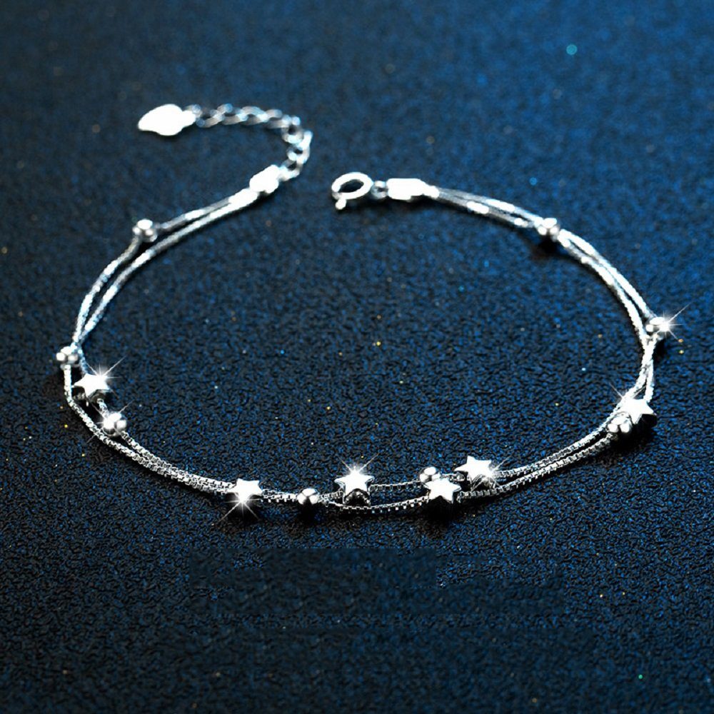 Eyecatcher Armkette Armkette kombinierbar 925 Sterling Silber One Size