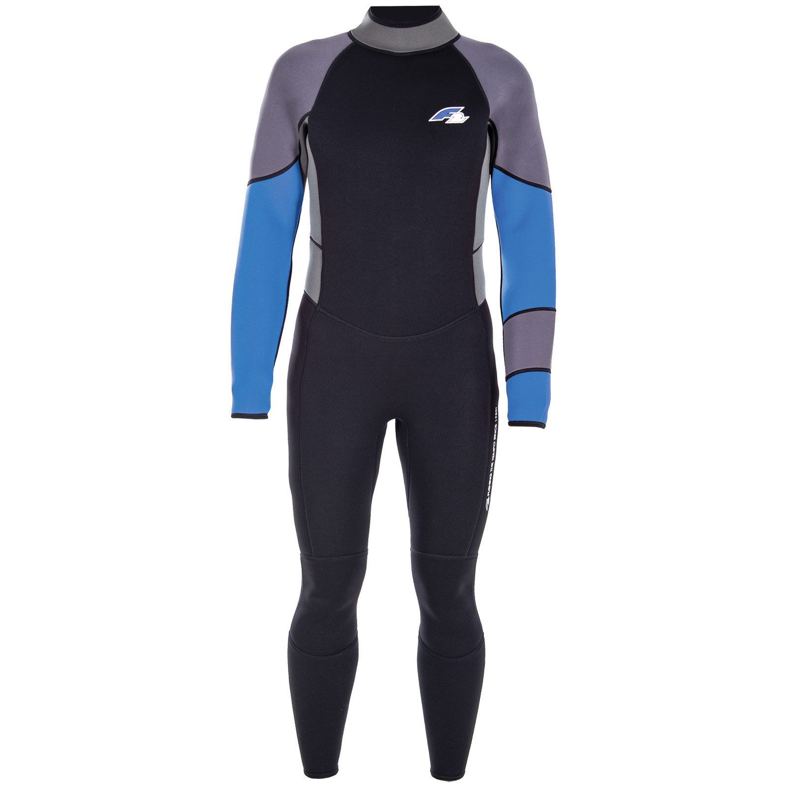Neoprenanzug F2 Herren Neopren Anzug Rebel - Full Suit 4/3 mm XS Blau 2024/25