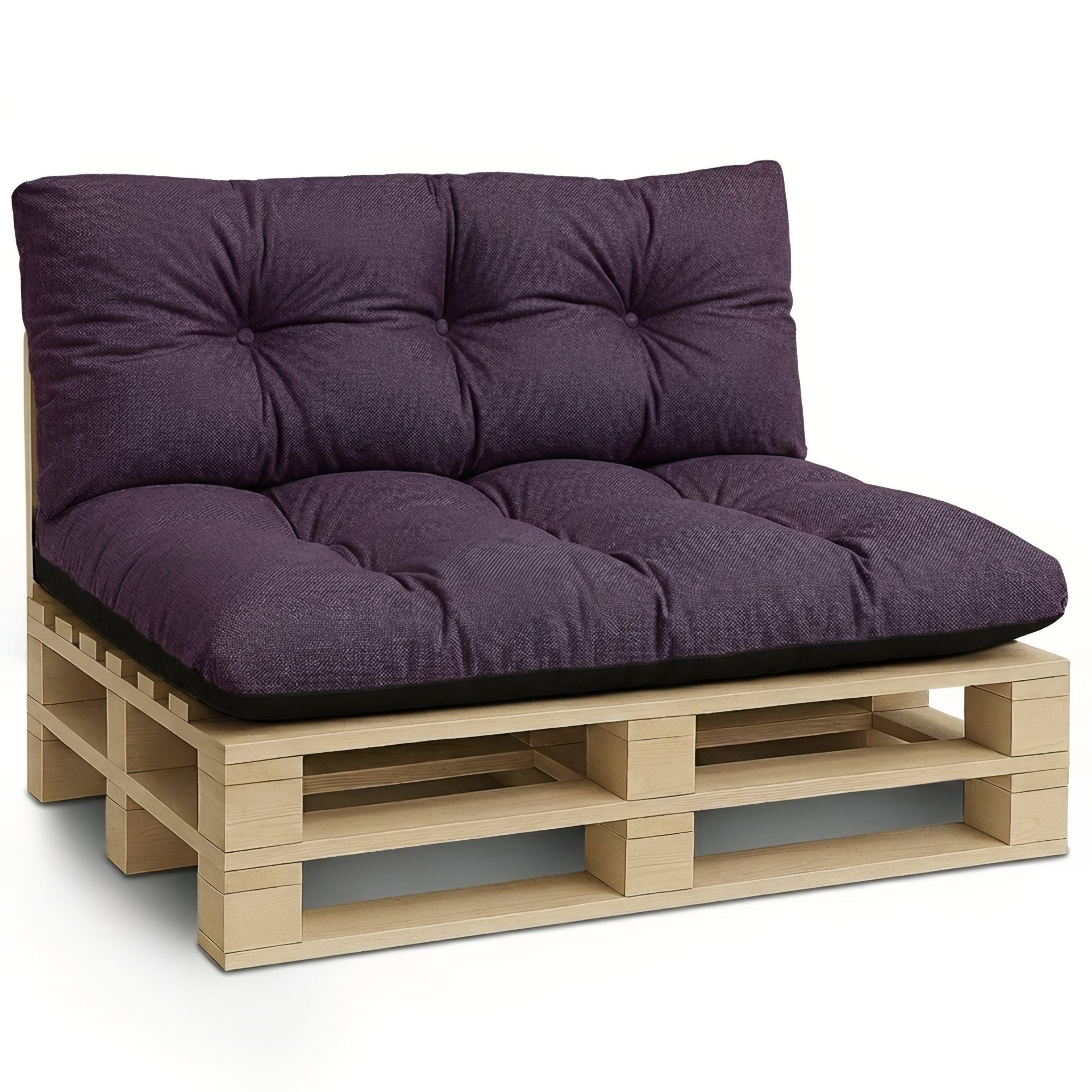 Amazinggirl Palettenkissen Outdoor Kissen Auflagen für Paletten Europaletten und Palettensofa