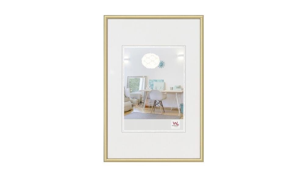 Walther Bilderrahmen Kunststoffrahmen KV015G New Lifestyle 10x15cm gold