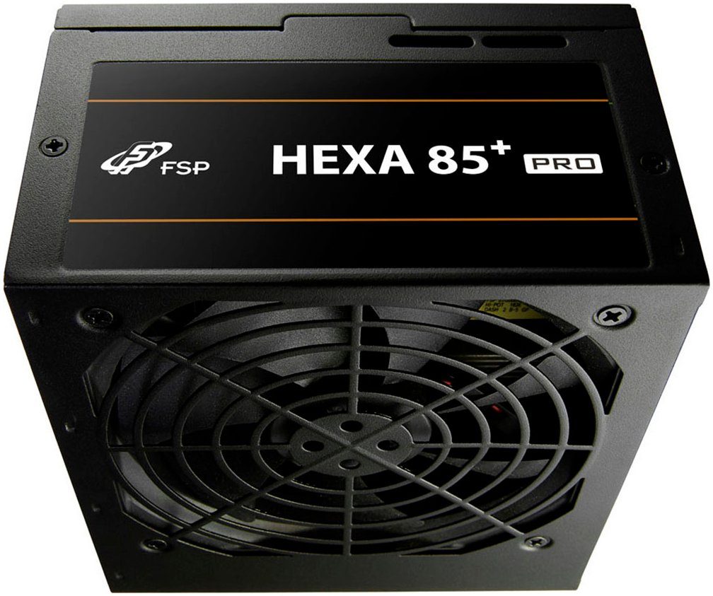 Fortron HEXA 85+ PRO 350W Netzteil ATX ATX2.5 Schwarz Netzteil