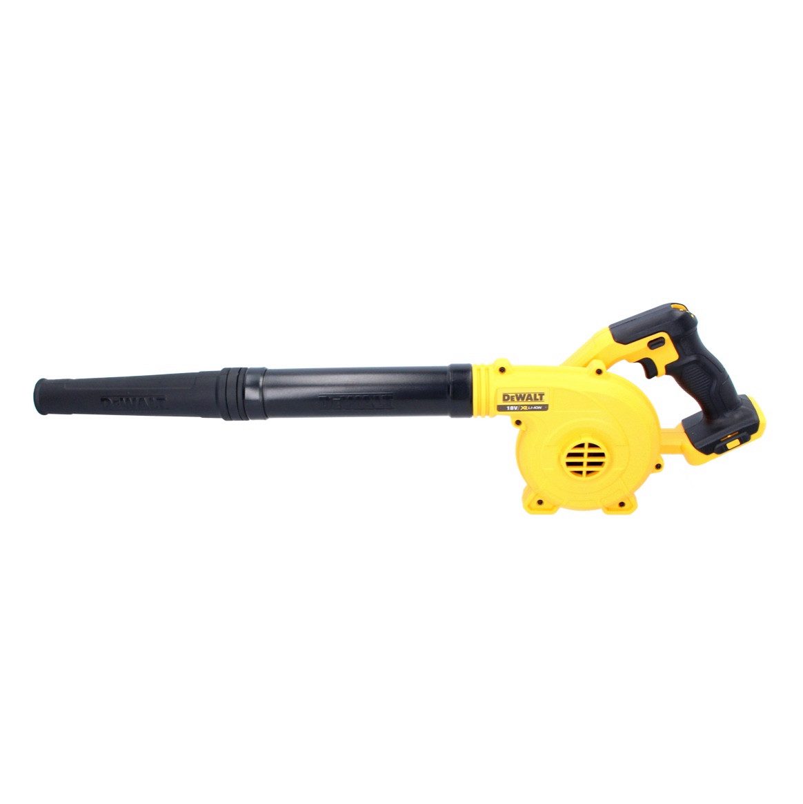 DeWalt Akku-Laubbläser DCV 100 P2 Akku Gebläse / Laubbläser 18 V + 2x Akku 5,0 Ah + Ladegerät