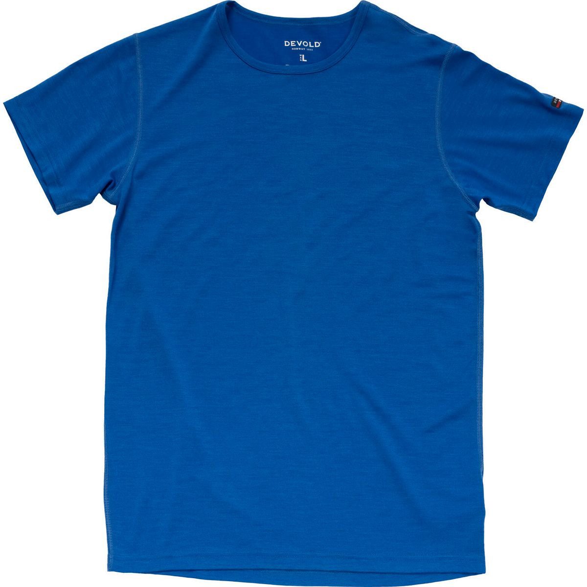 Devold Kurzarmshirt Breeze Merino 150 T-shirt MAN Leichtes, weiches Merino-T-Shirt für Herren, ideal für