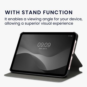 kwmobile Tablet-Hülle Hülle für Apple iPad Mini 6 8.3" (2021), Slim Tablet Cover Case Schutzhülle mit Ständer