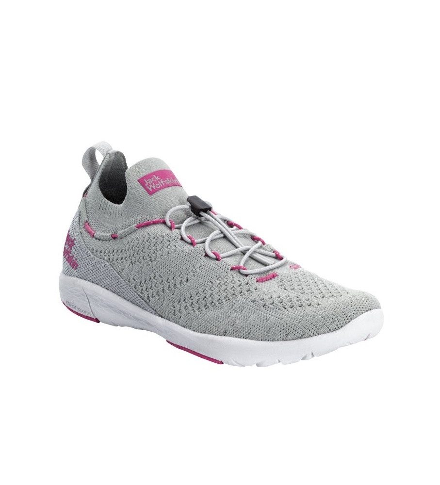 Jack Wolfskin Sneaker Spirit Knit Low (Alltagschuhe, leicht und flexible Sohle) Wanderschuh