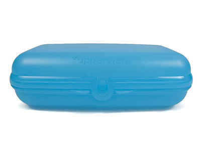 TUPPERWARE Lunchbox Maxi-Twin hellblau Behälter Lunchbox + SPÜLTUCH