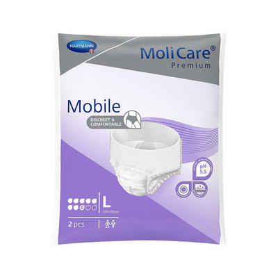 Molicare Inkontinenzslip MoliCare® Premium Mobile 8 Tropfen (14-St) für Diskrete Inkontinenzversorgung