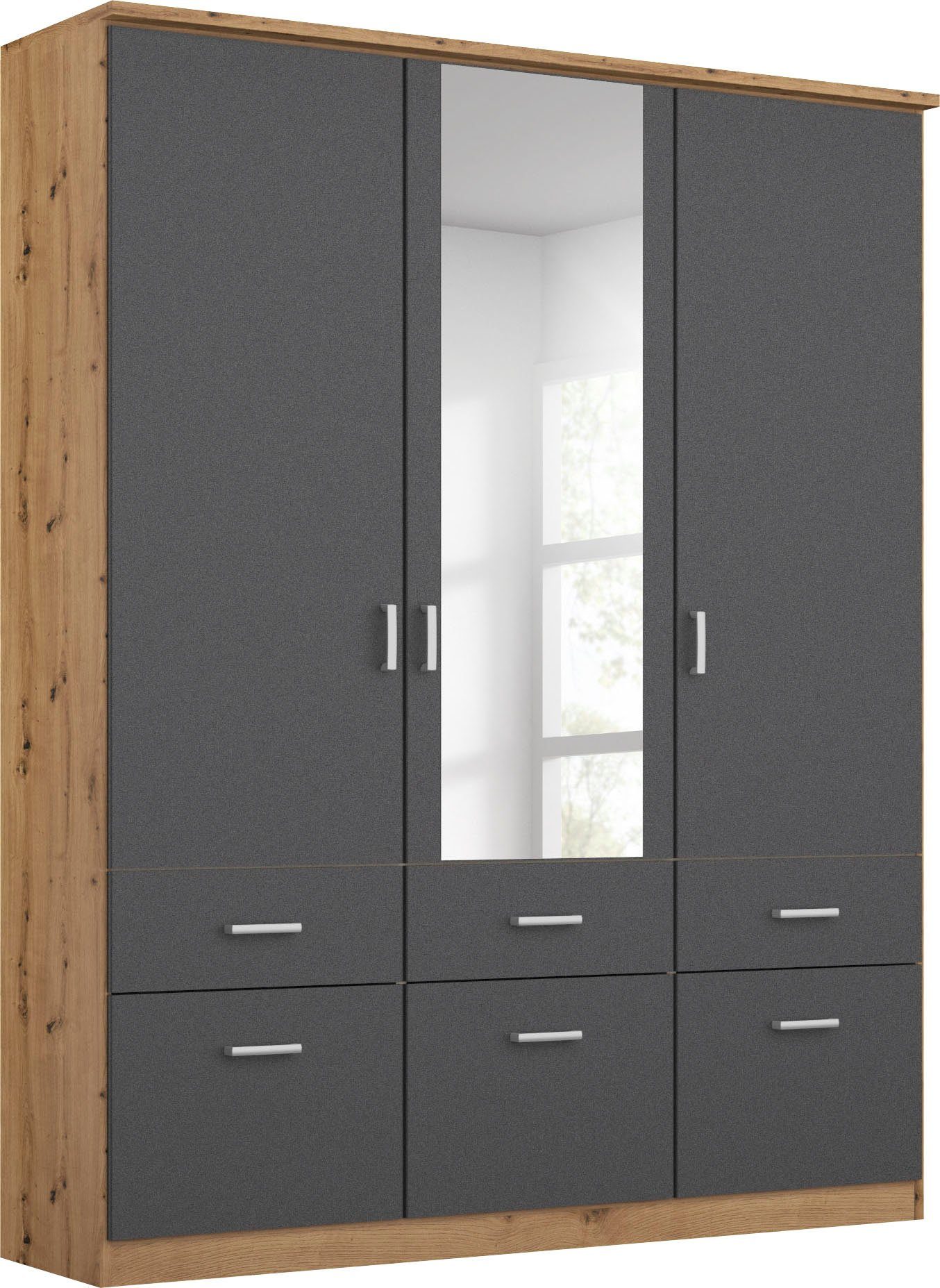 rauch Kleiderschrank "Kleiderschrank Schrank Garderobe deckenhoher Schrank günstig online kaufen