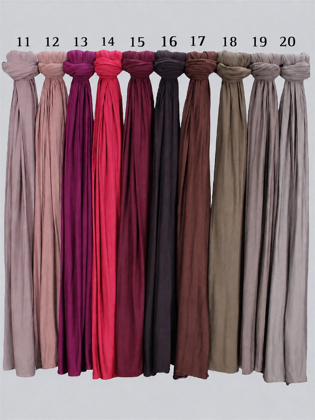 Aymasal Hijab XXL Jersey Luxury Hijab aus Viskose 190x80 cm Blickdicht, dehnbar und rutscharm mit hohem Tragekomfort