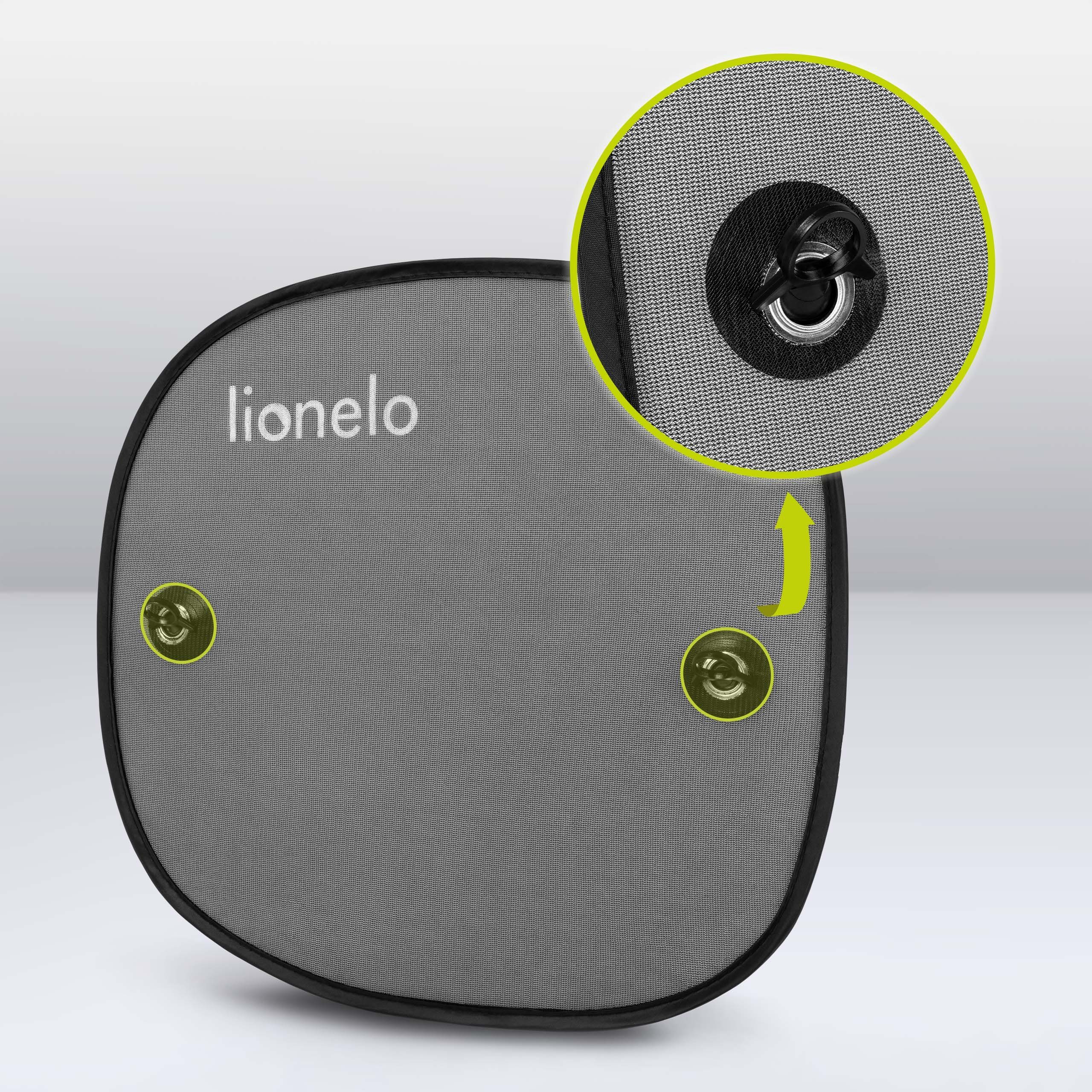 lionelo Autosonnenschutz SUNSHADE, (Set, Set), universal für jedes Auto / UV-Schutz