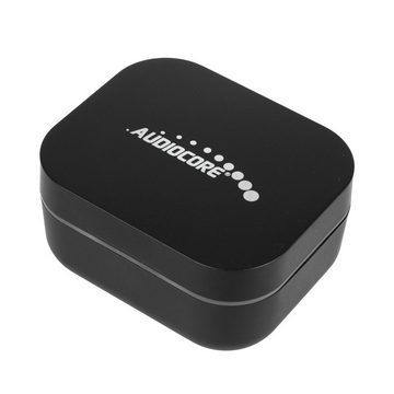Audiocore AC580 wireless In-Ear-Kopfhörer (hören, Voice Assistant, Bluetooth, TWS [True Wireless Stereo], integr. Mikrofon, Touch-Bedienung, Ladebox)