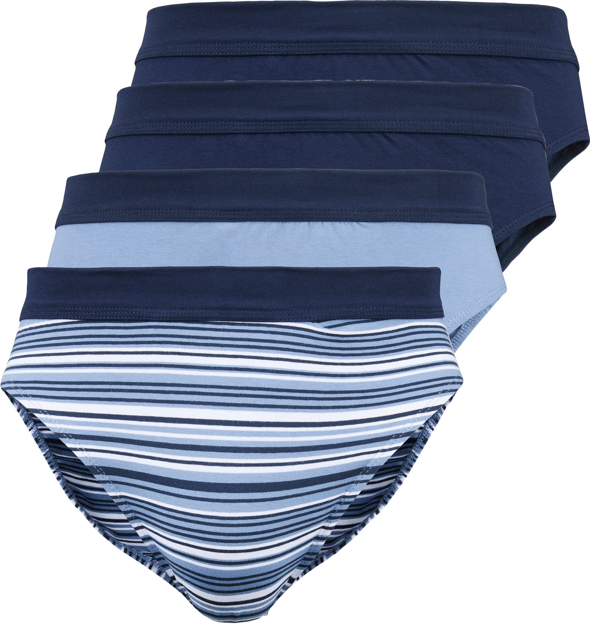 Erwin Müller Slip Herren-Slip 4er-Pack Single-Jersey günstig online kaufen