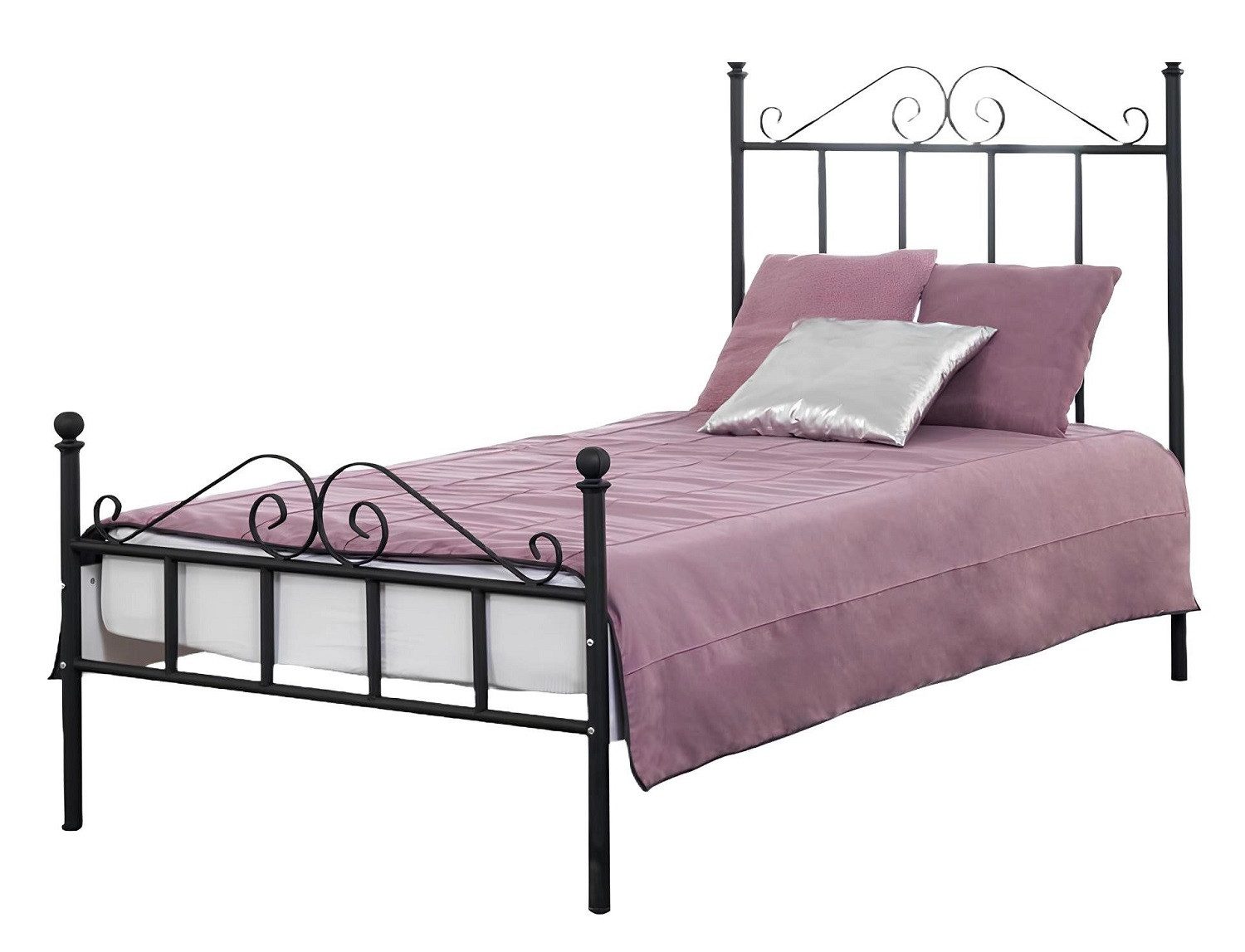 Xlmoebel Bett Neues Kinderbett in modernem Möbeldesign in Schwarz für das (Bett), Hergestellt in Europa