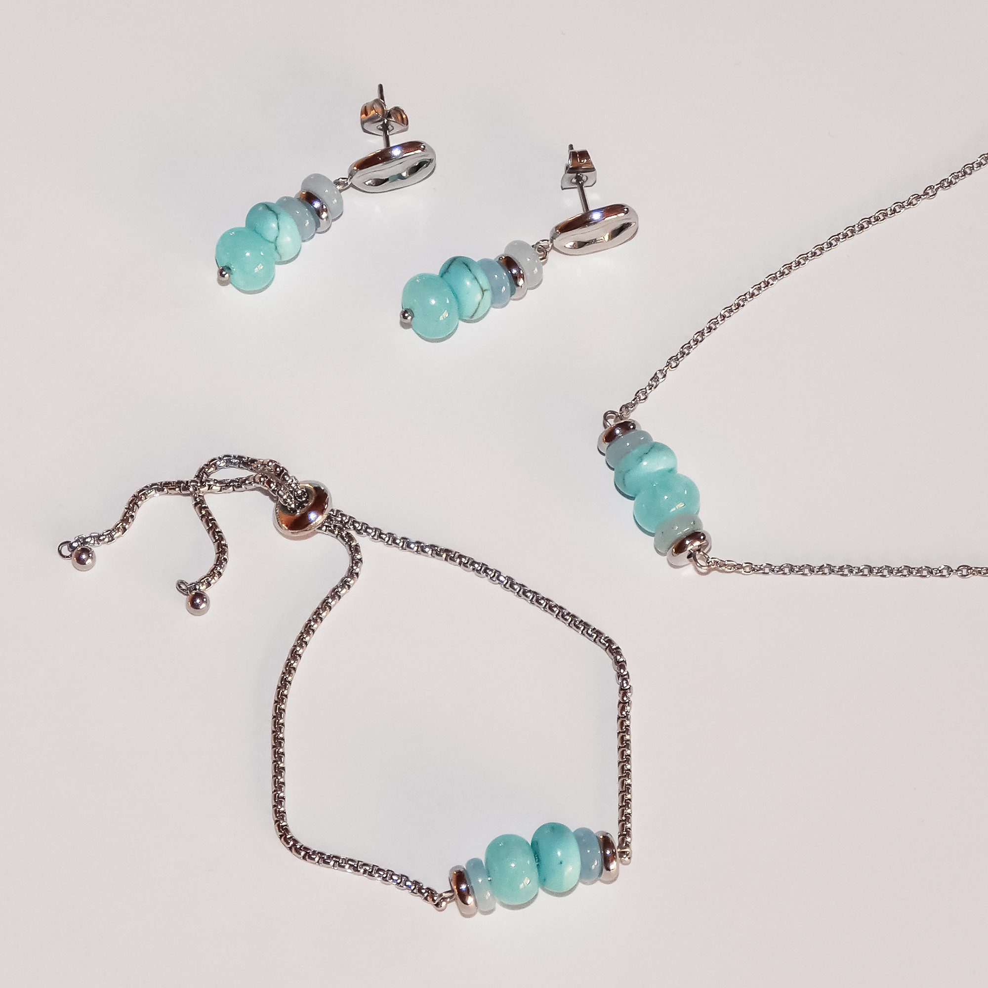 Tamaris Armband Natural Stones, mit verschiedenen Steinen