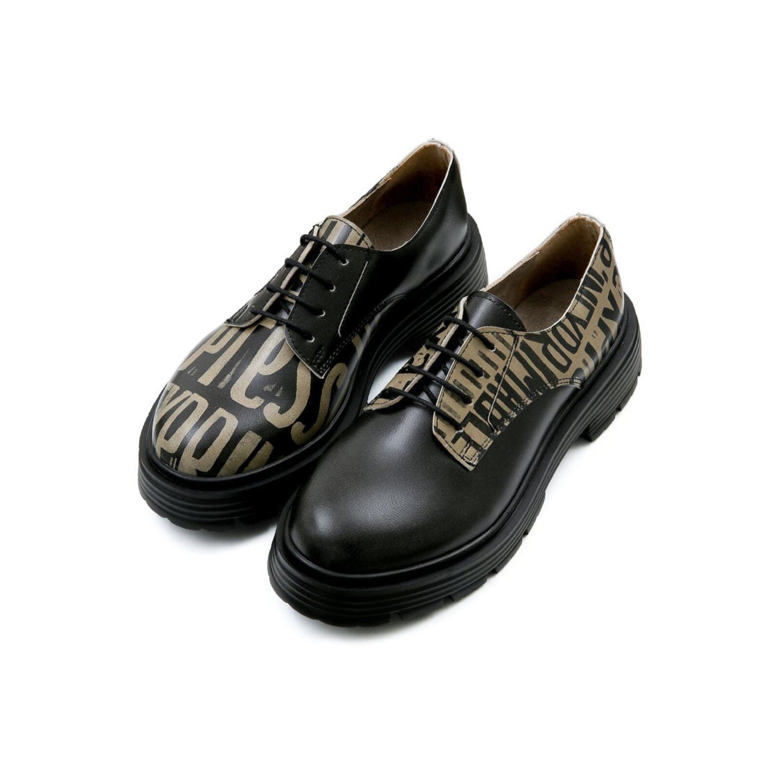 DOGO Brooklyn Expression Damen Halbschuhe Ballerina Handgefertigt