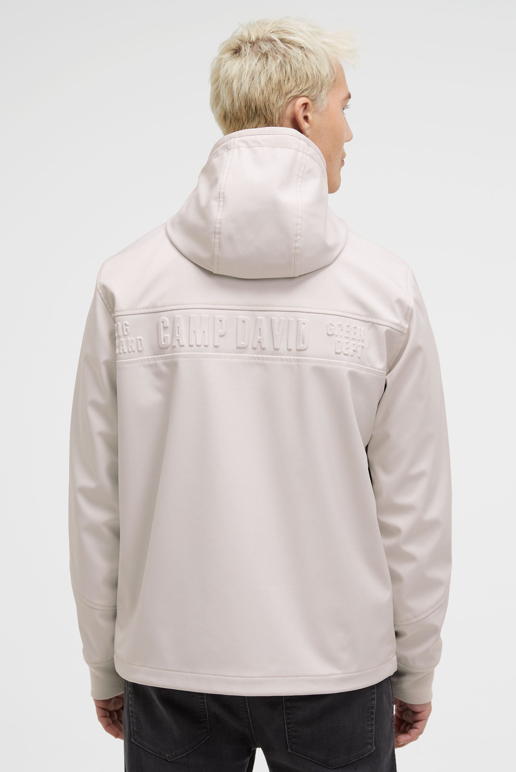 CAMP DAVID Outdoorjacke mit verstellbarem Gummizug im Saum