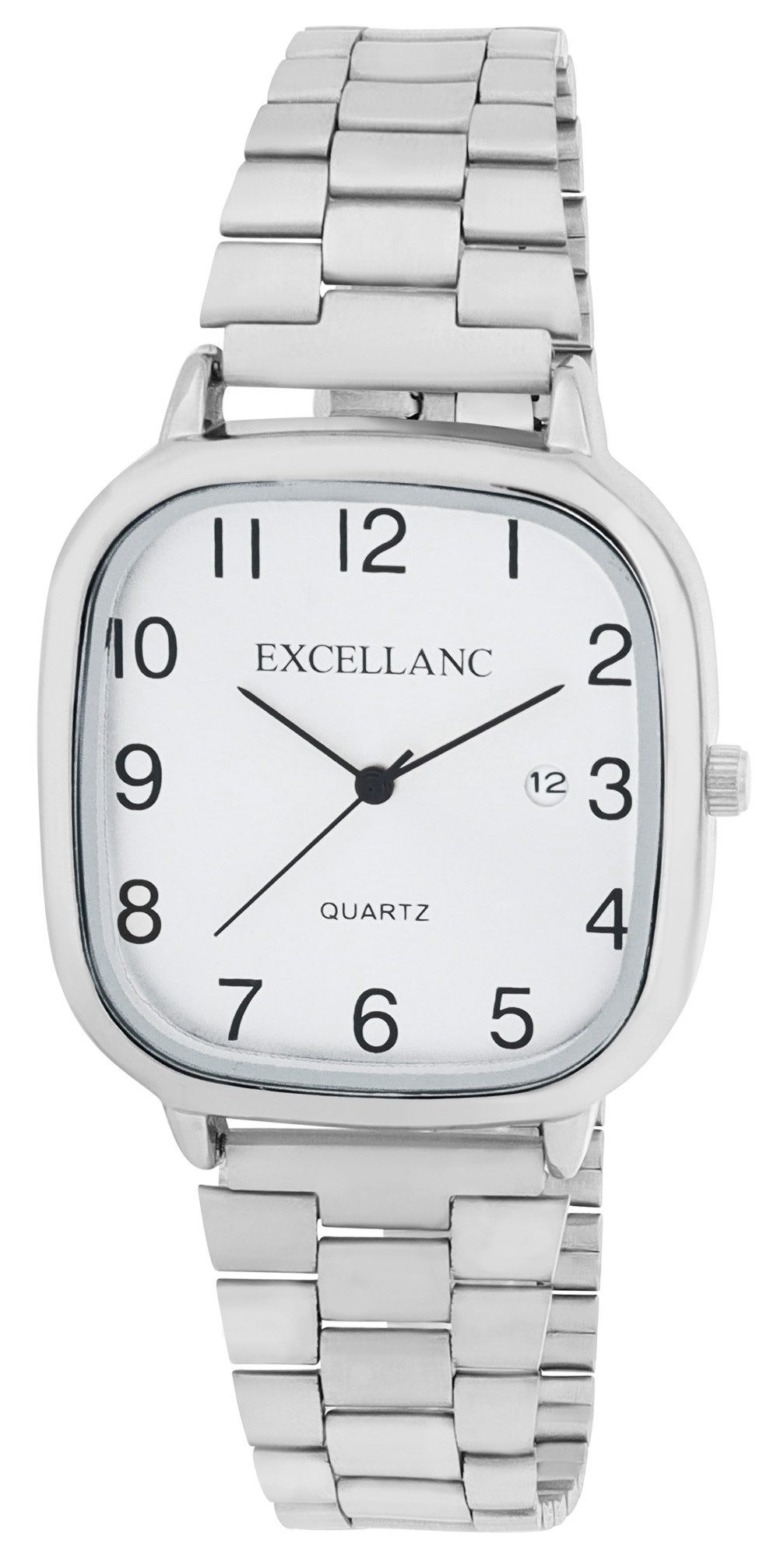 Excellanc Quarzuhr 1800261 Metallarmband, eckiges Gehäuse, günstig online kaufen