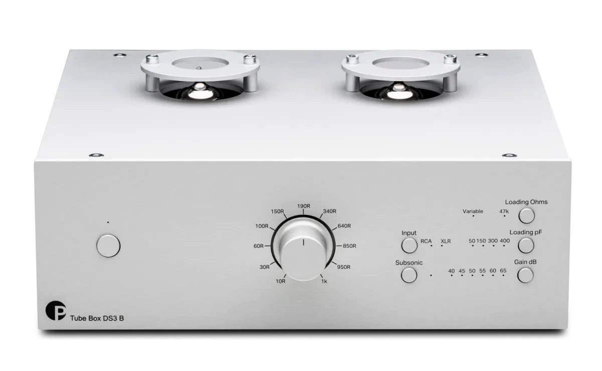 Pro-Ject Pro-Ject Tube Box DS3 B - silbern Vollverstärker