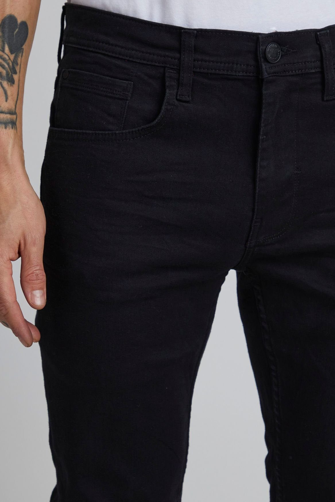 Slim-fit-Jeans in MULTIFLEX 20707721 Schwarz - (1-tlg) JET JEANS Blend 4038