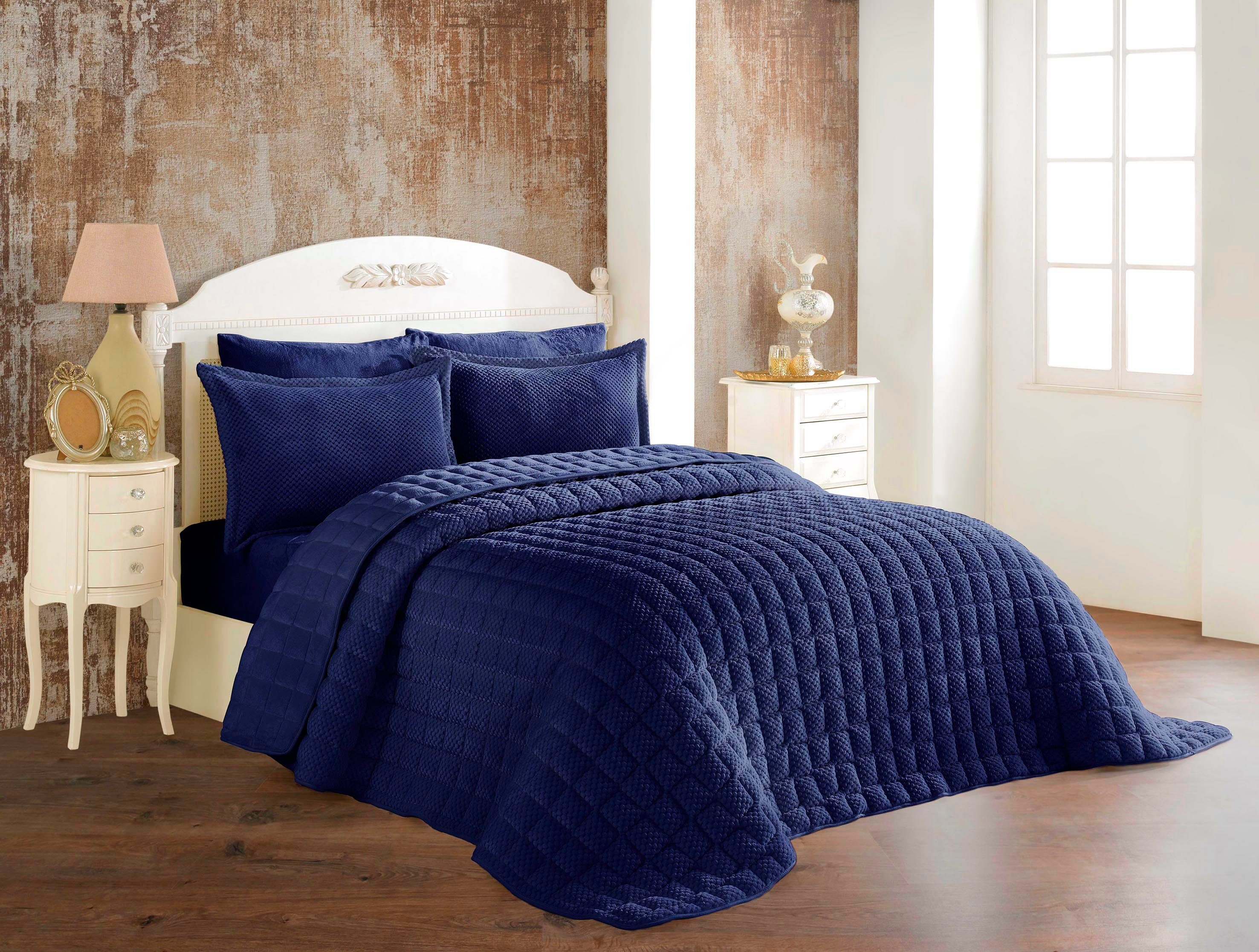 ROLFNERS Tagesdecke #02, Bettüberwurf Set aus Steppdecke und Kissenbezug, T günstig online kaufen