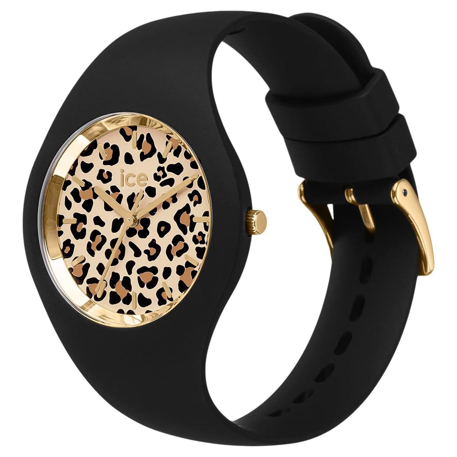 ice-watch Quarzuhr ICE Leopard S Schwarz günstig online kaufen