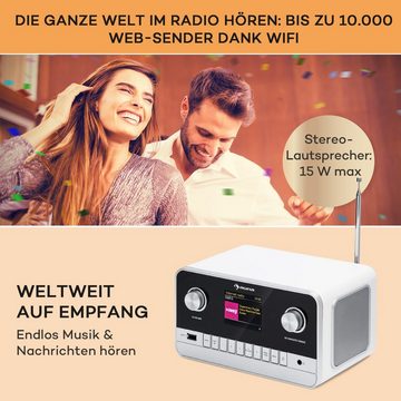 Auna Connect 100 MKII Radio (DAB+;UKW, 10 W)