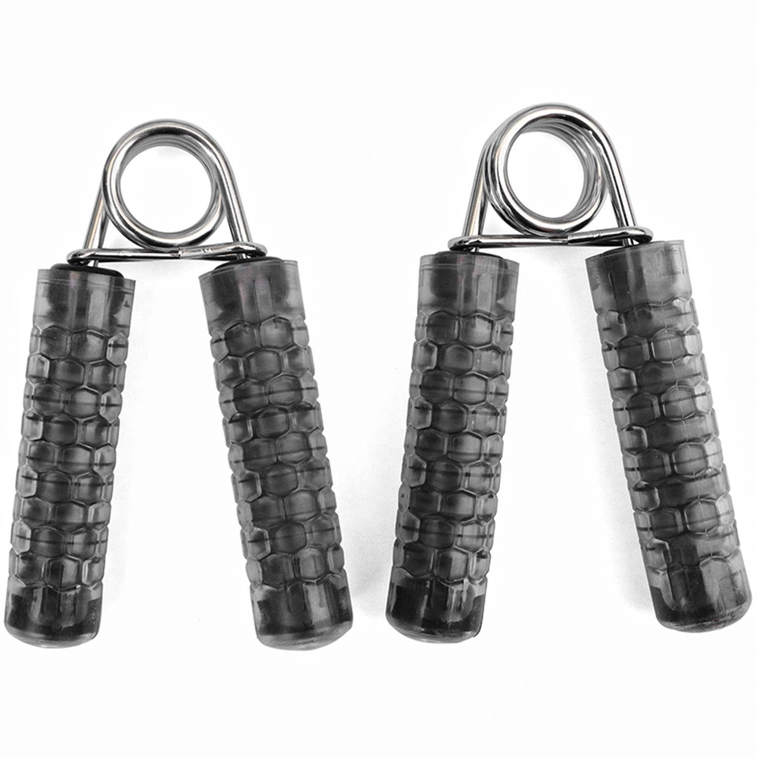 Sporttrend 24 Handmuskeltrainer 2er Set Fingerhantel Kunststoffgriff, Unterarm