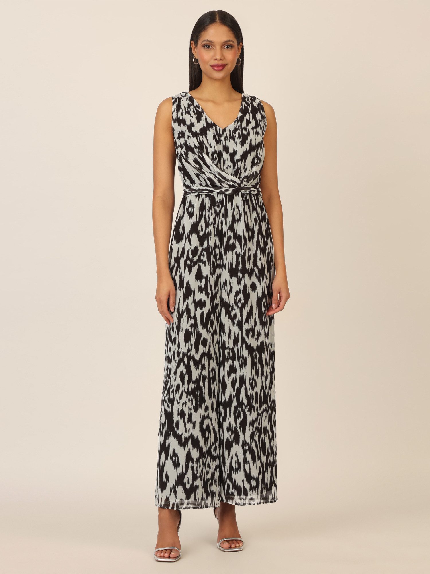 Apart Jumpsuit aus weichem Chiffon mit günstig online kaufen