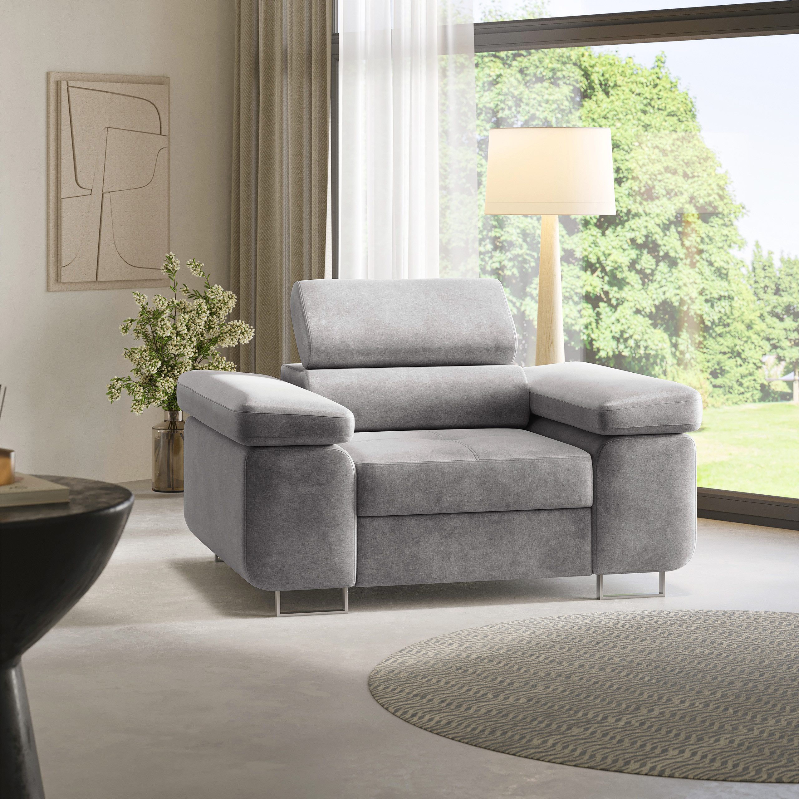 Masseno Sessel Masseno Polstersessel CALVO M, Loungesessel ergonomisch