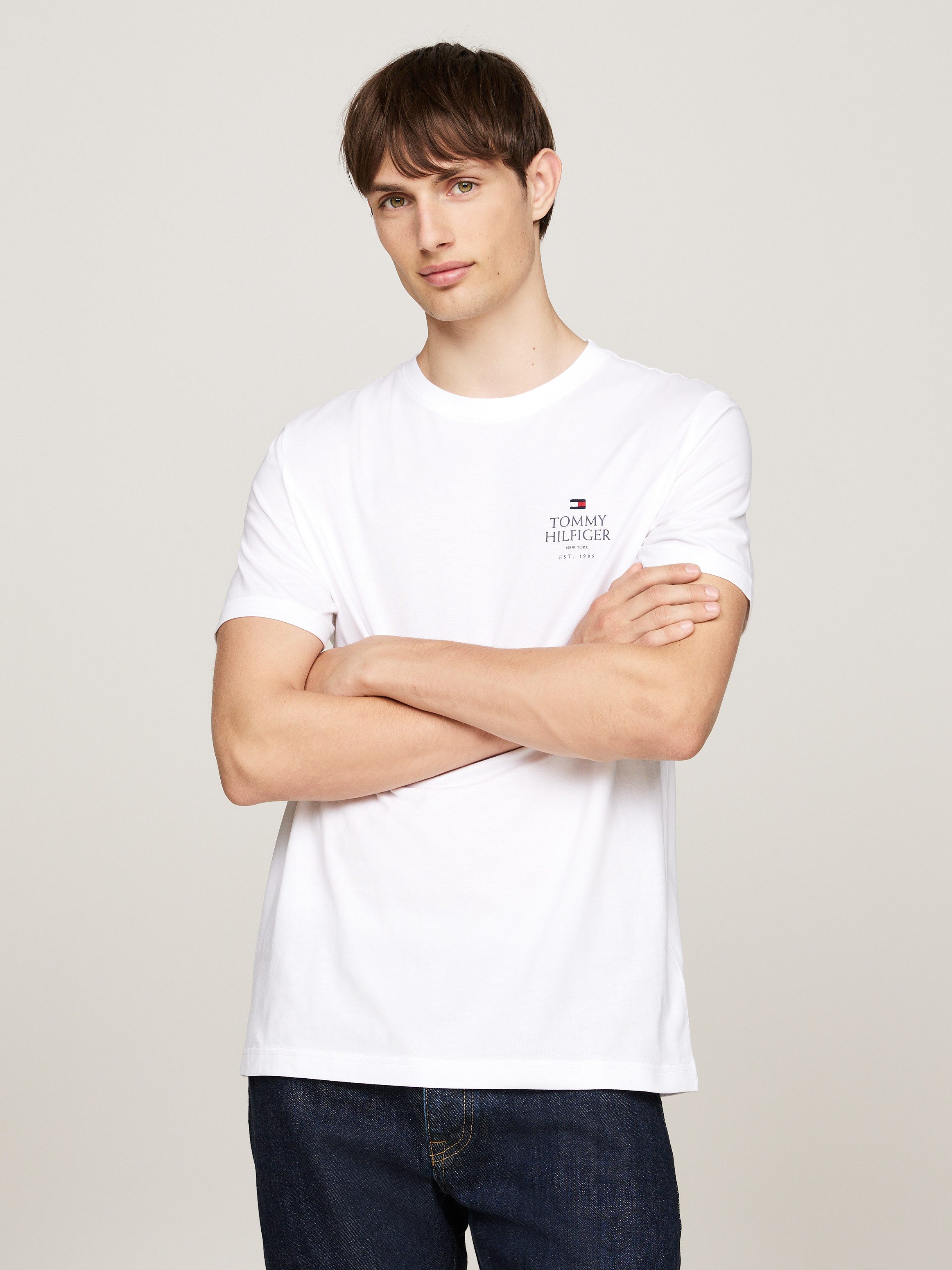 Tommy Hilfiger T-Shirt HILFIGER STACK TEE günstig online kaufen