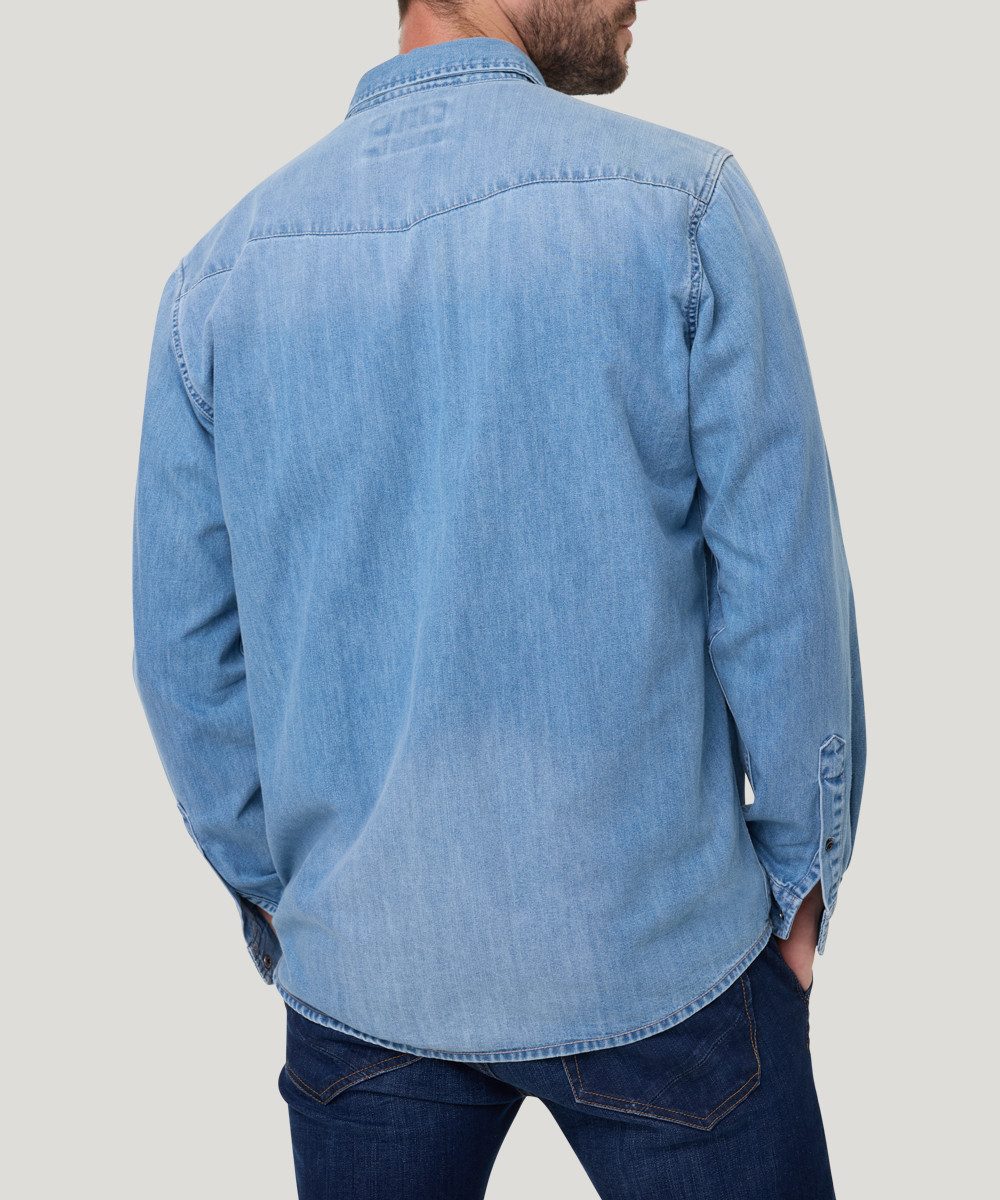 Pioneer Authentic Jeans Jeanshemd mit Brusttaschen, günstig online kaufen
