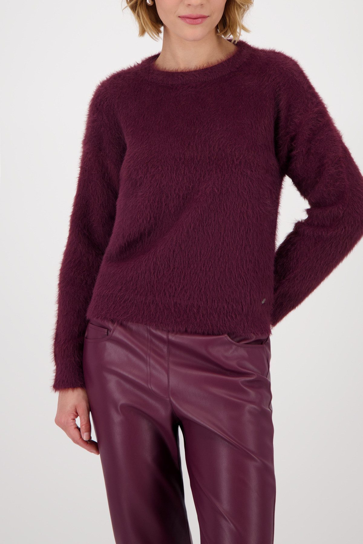 Monari Strandpullover Pullover berry wine günstig online kaufen