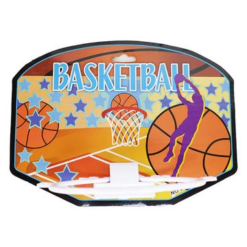 Aufblasbares Bällebad Mini Basketballkorb fürs Zimmer inkl. Ball und Nadel