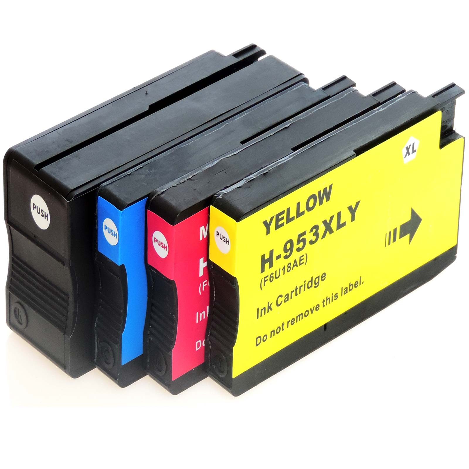 Tonerkartusche D&C HP 953XL Tintenpatronen Set für HP OfficeJet Pro 7730 - Kompatibel, (Kompatibel für HP OfficeJet Pro 7730 953XL, 3HZ52AE, Druckleistung bis ca. Seiten), 8740