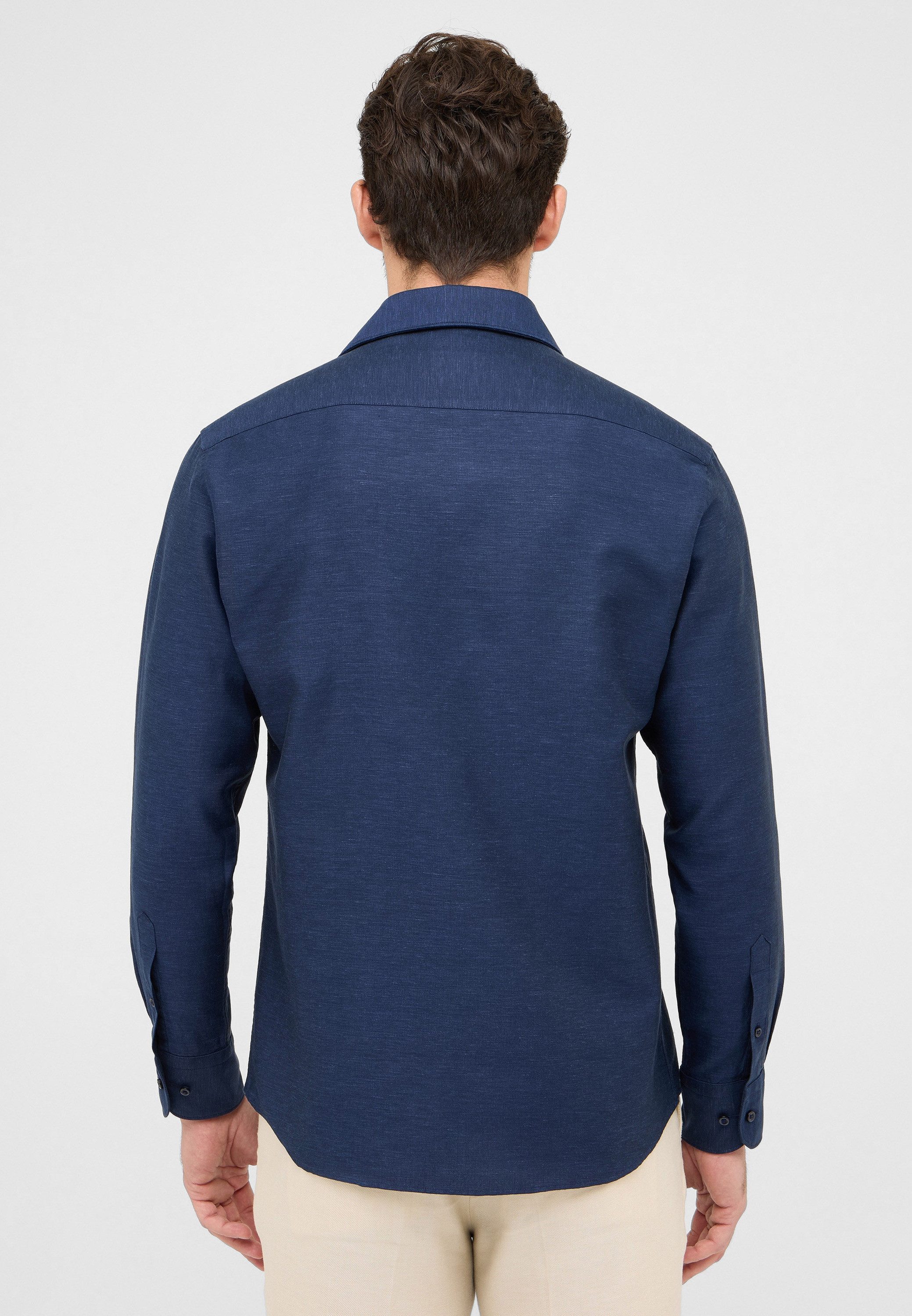 Eterna Langarmhemd MODERN FIT EASY IRON (bügelleicht) günstig online kaufen