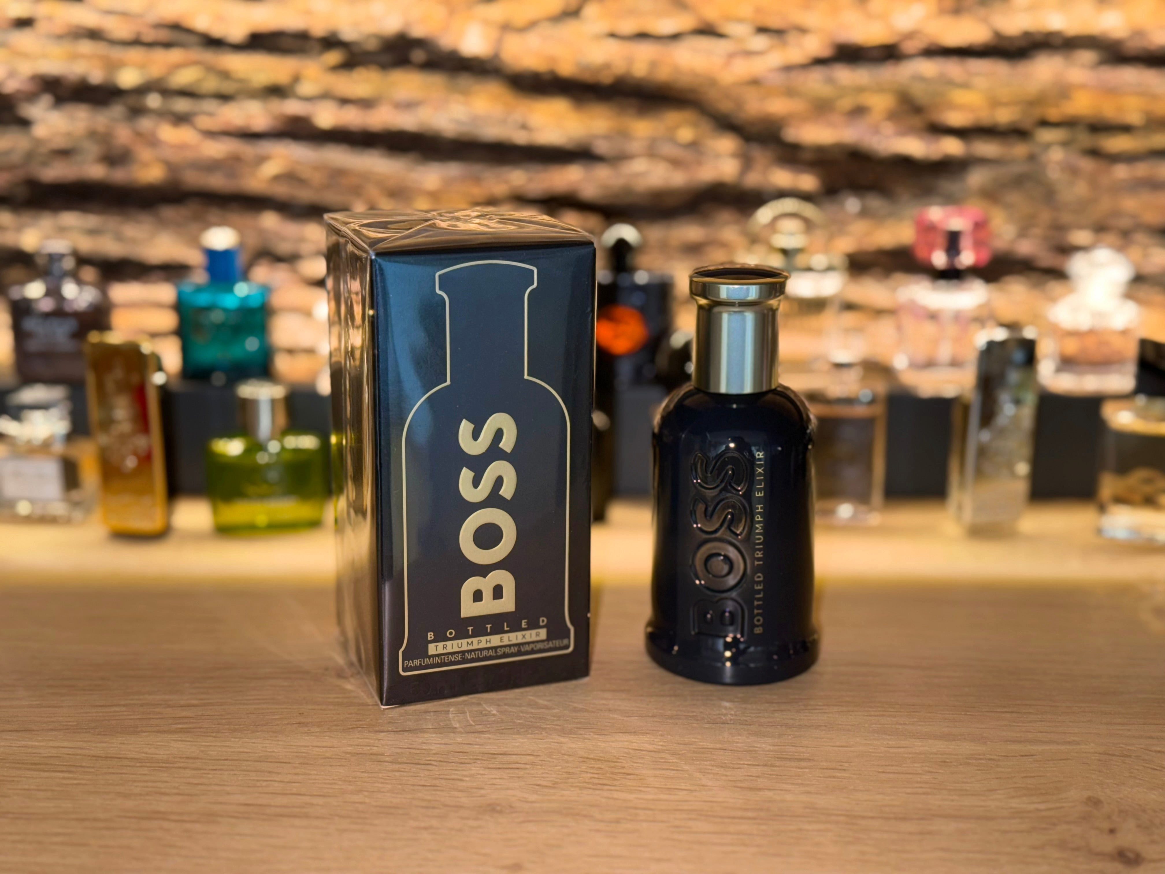BOSS Eau de Parfum Hugo Boss Bottled Triumph Elixir
