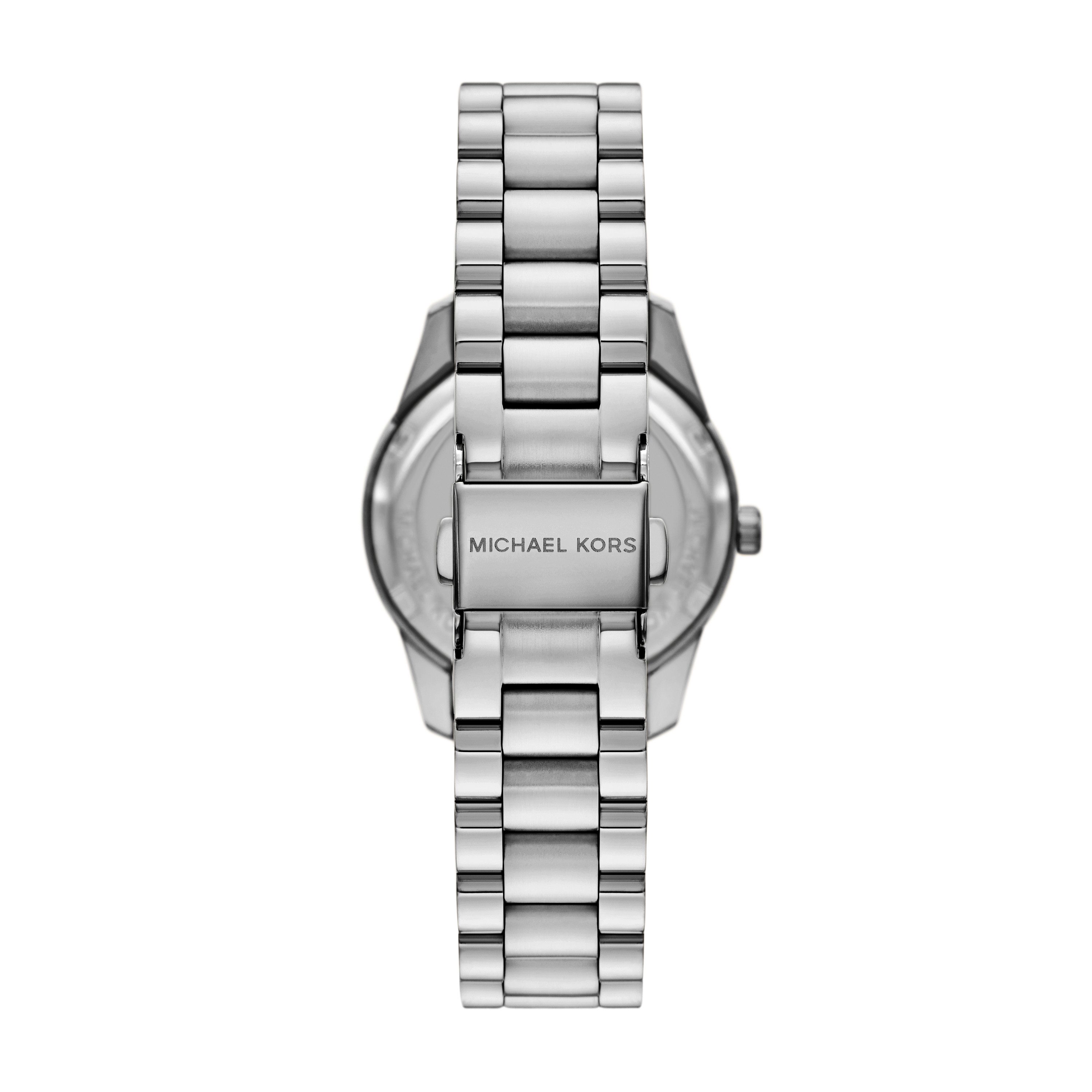 MICHAEL KORS Quarzuhr Lexington MK4979, Armbanduhr, Damenuhr, Edelstahlarmband, analog, Tag, Wochentag