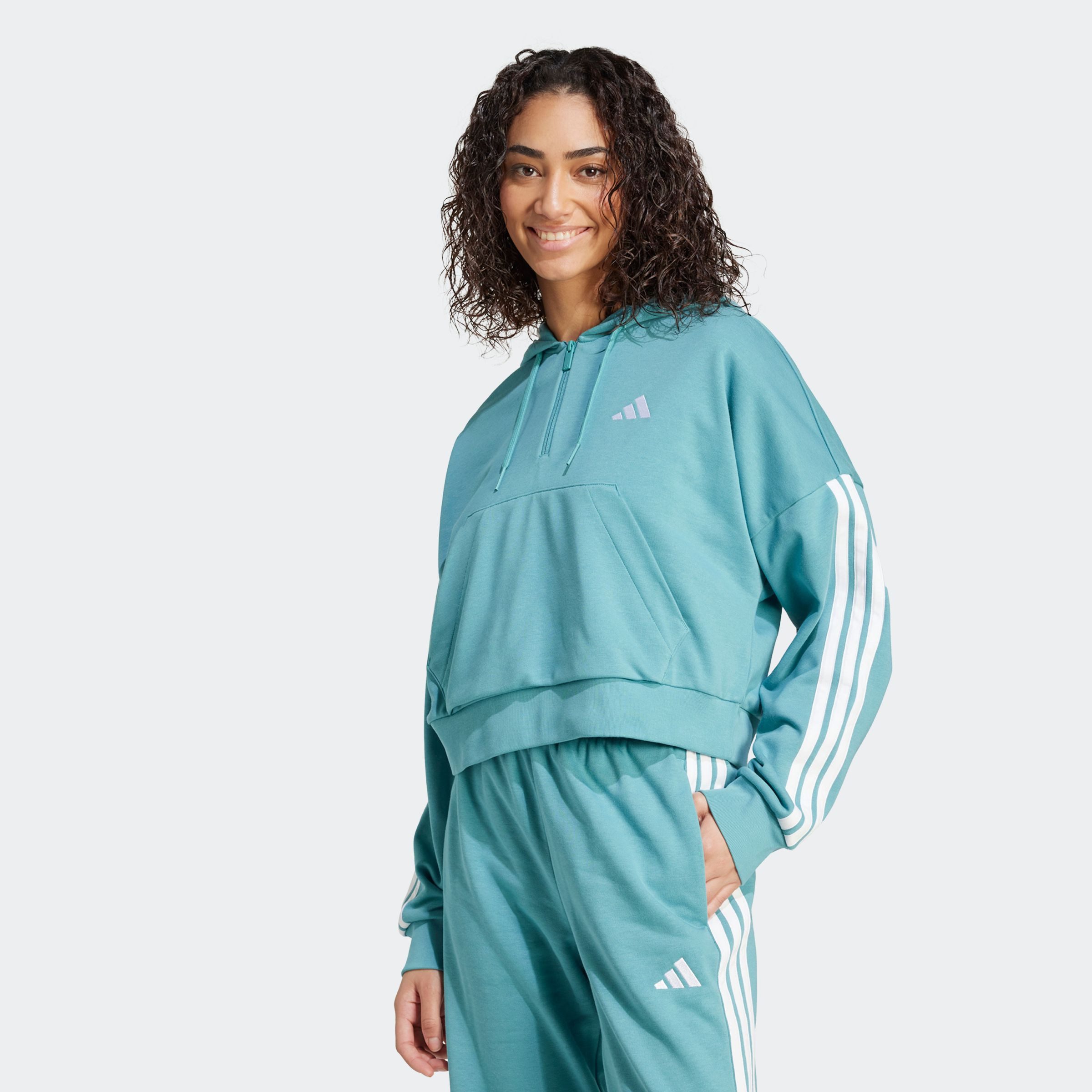 adidas Sportswear Kapuzensweatshirt W 3S FT günstig online kaufen