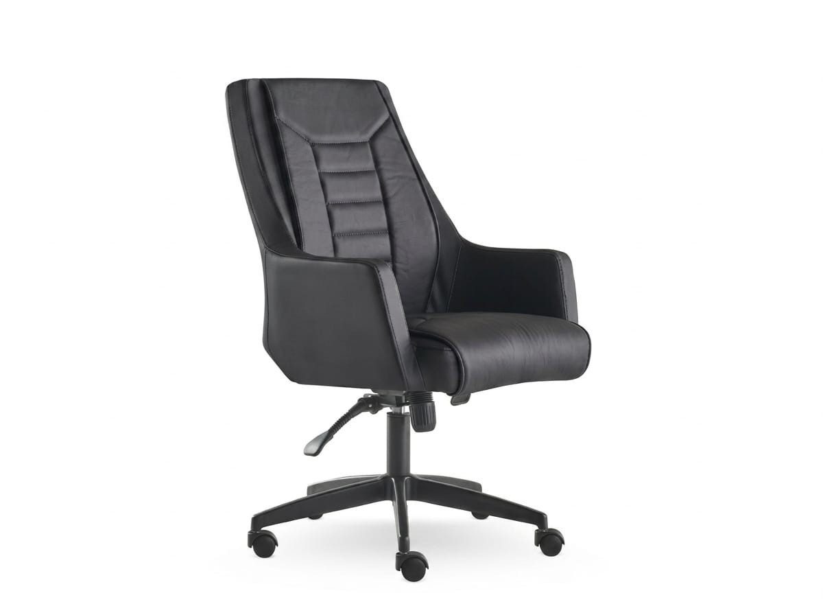 Xlmoebel Chefsessel Managerstuhl Moderner Stil Designer-Stück Schwarz Büromöbel Elegant
