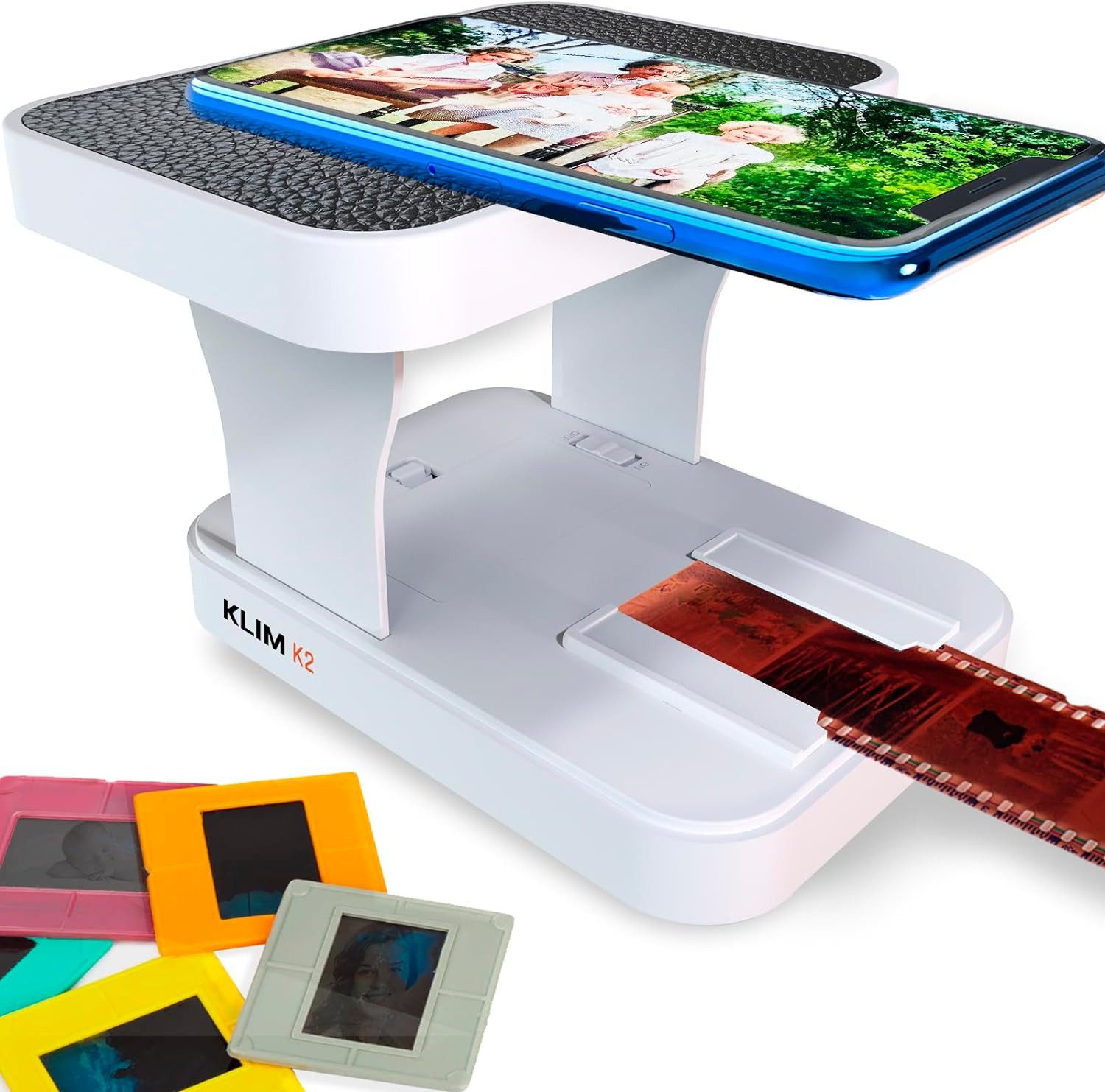 KLIM Dia/Negativ -Scanner K2, 35mm, Mobiler Film Scanner, Fotoscanner zum digitalisieren