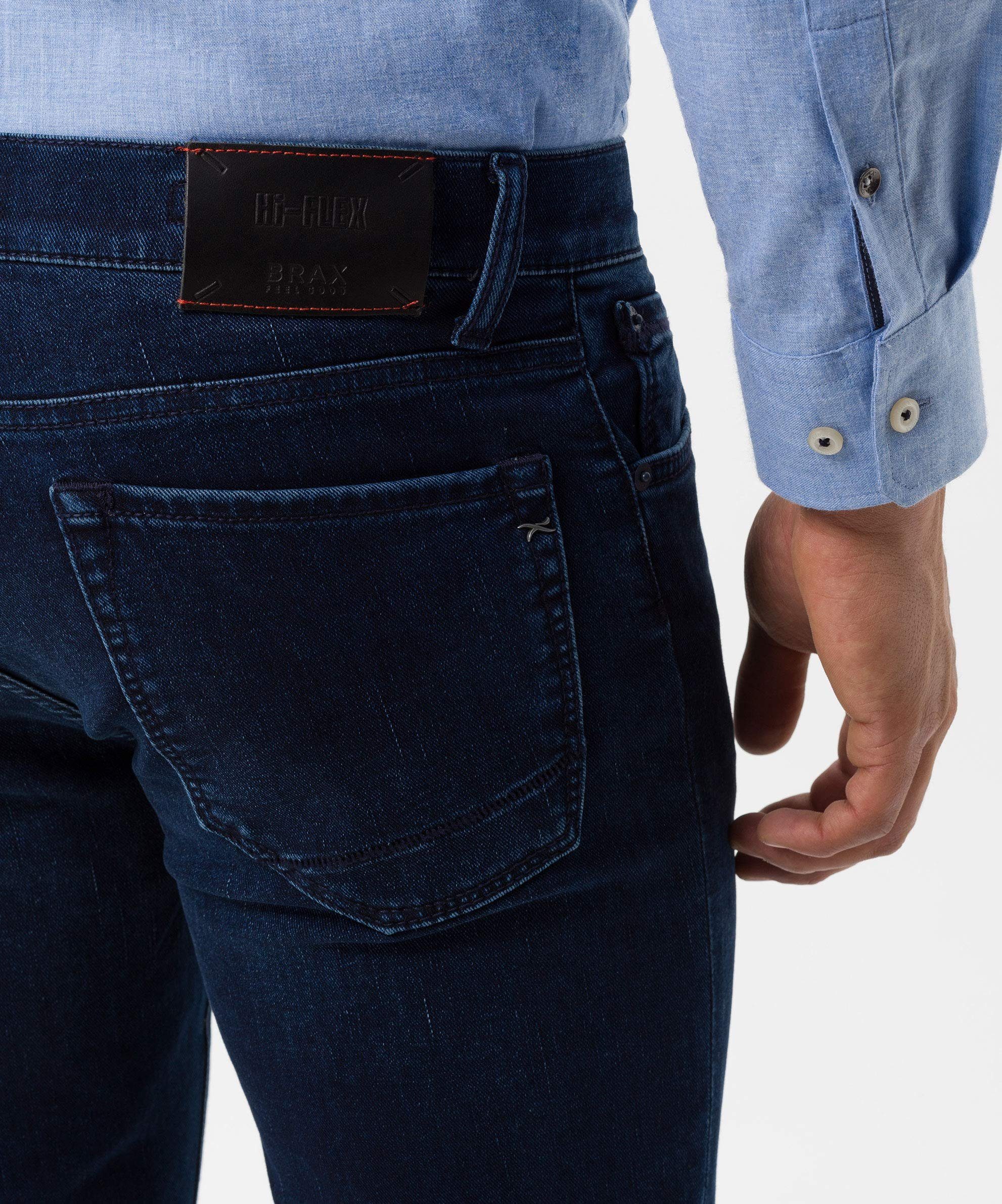 Brax 5-Pocket-Jeans blau regular (1-tlg)