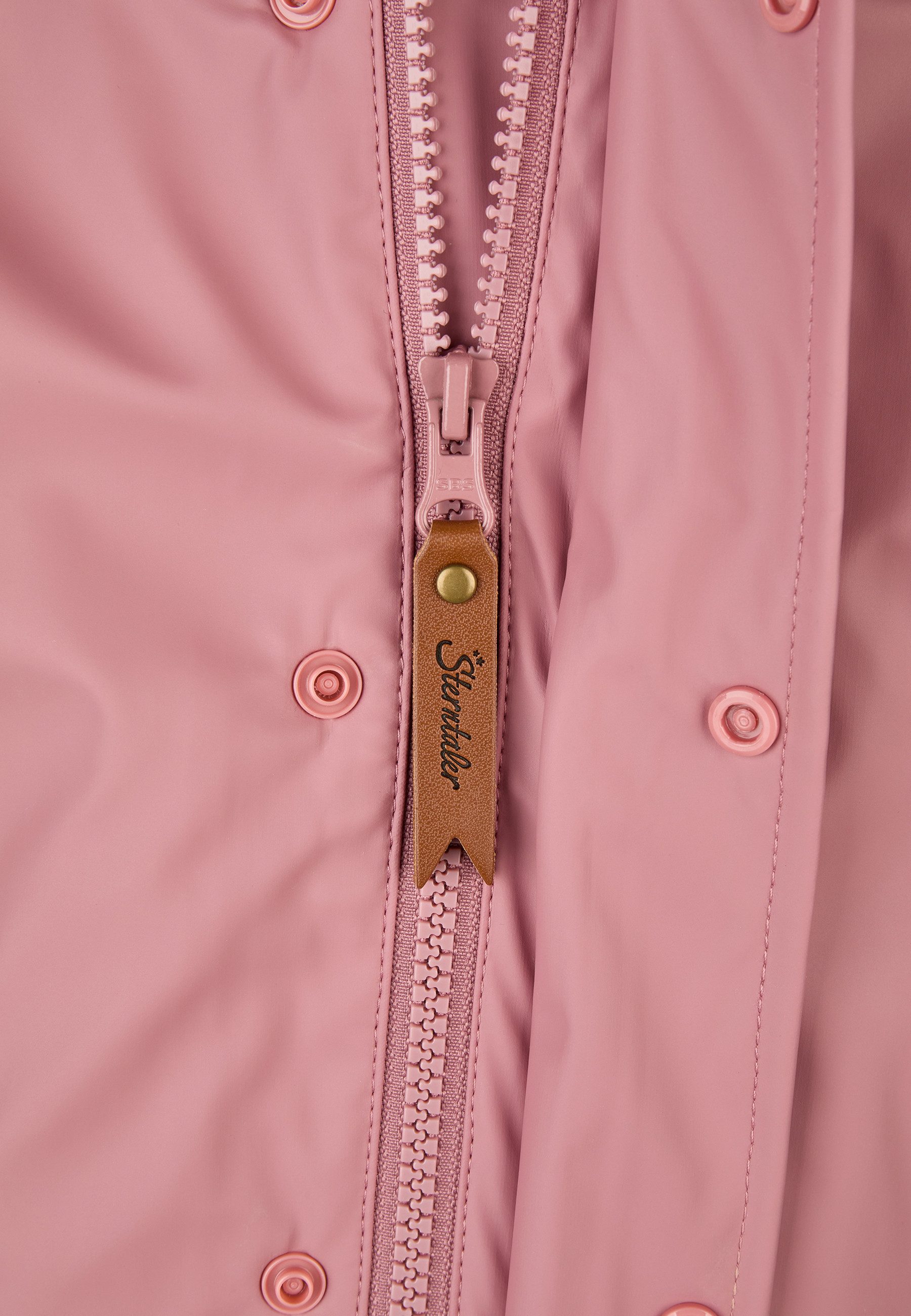 Sterntaler® Regenjacke Regenjacke gefüttert Stern (1-St) Wasserdichte Jacke mit Innenweste und Reflexstern