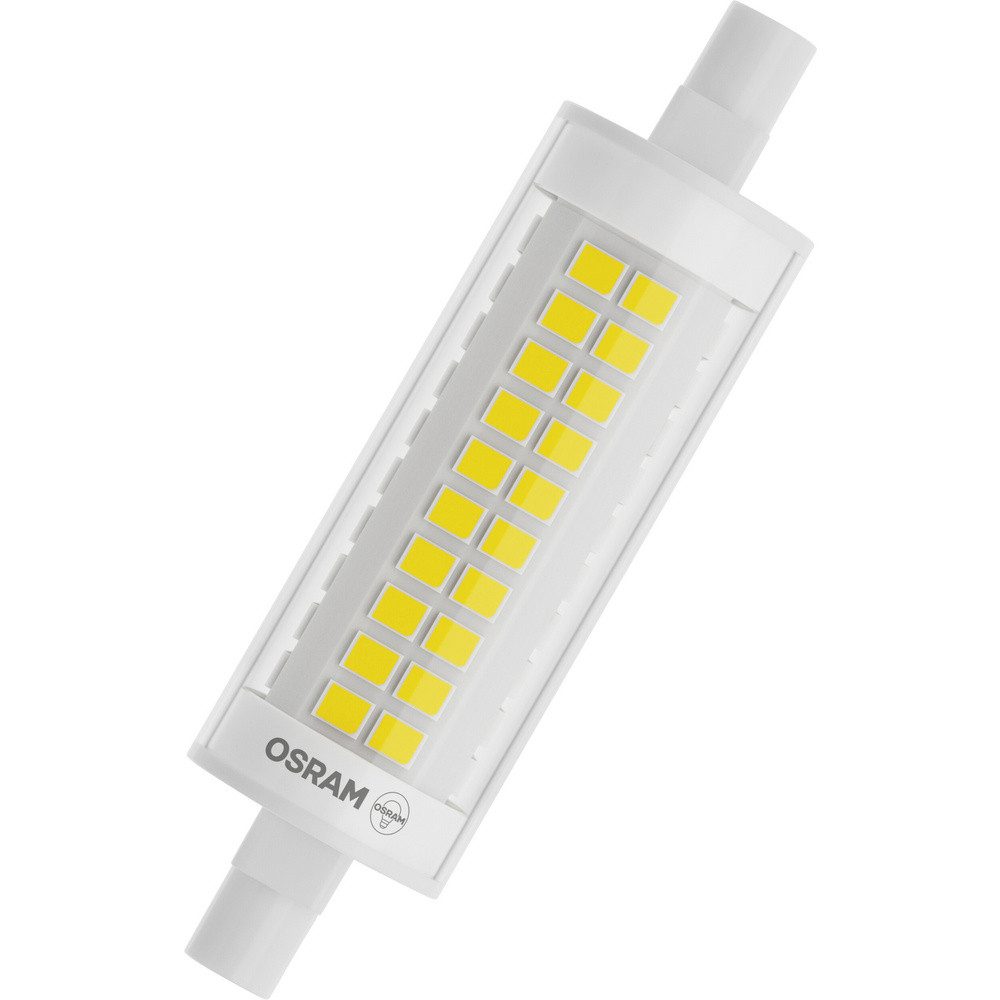 Osram LED Flutlichtstrahler OSRAM HOMELIGHTING LED Slim Line 78 75 300° DIM 9.5W 827 Clear R7s 409
