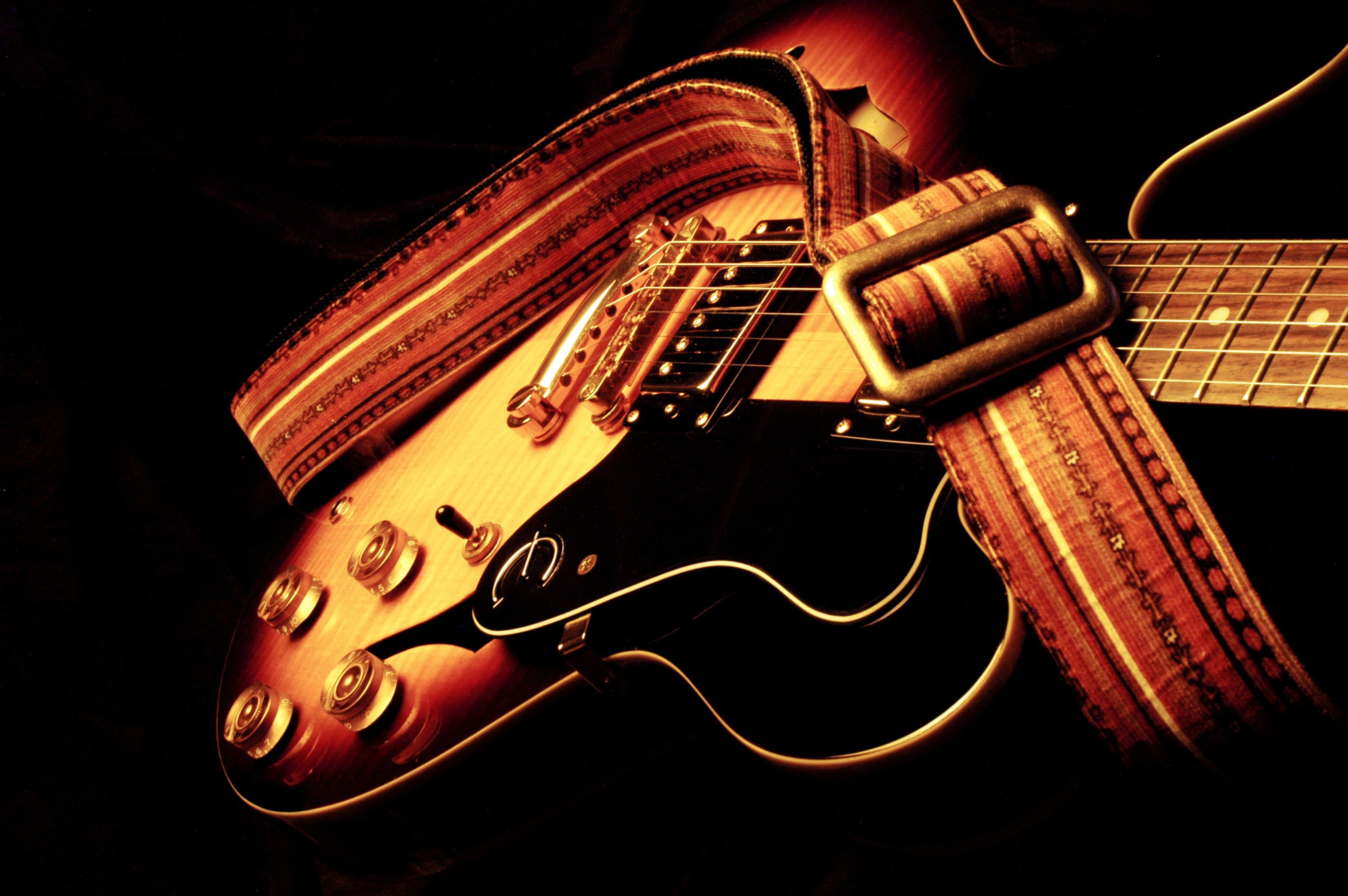 Fototapete Papermoon Gitarre Music 3D