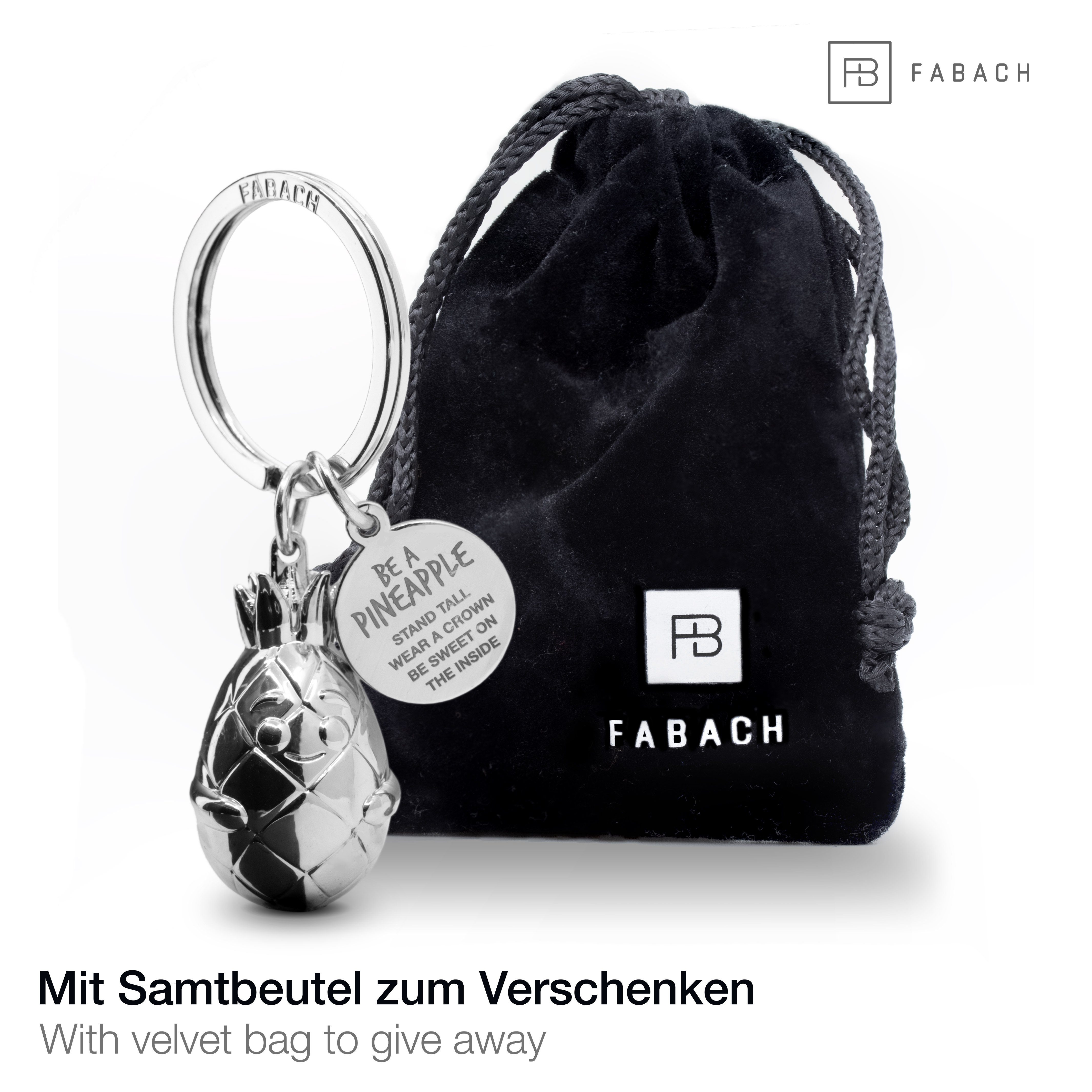 FABACH Schlüsselanhänger Ananas "Piny" mit Gravur - Be a Pineapple - Glücks günstig online kaufen