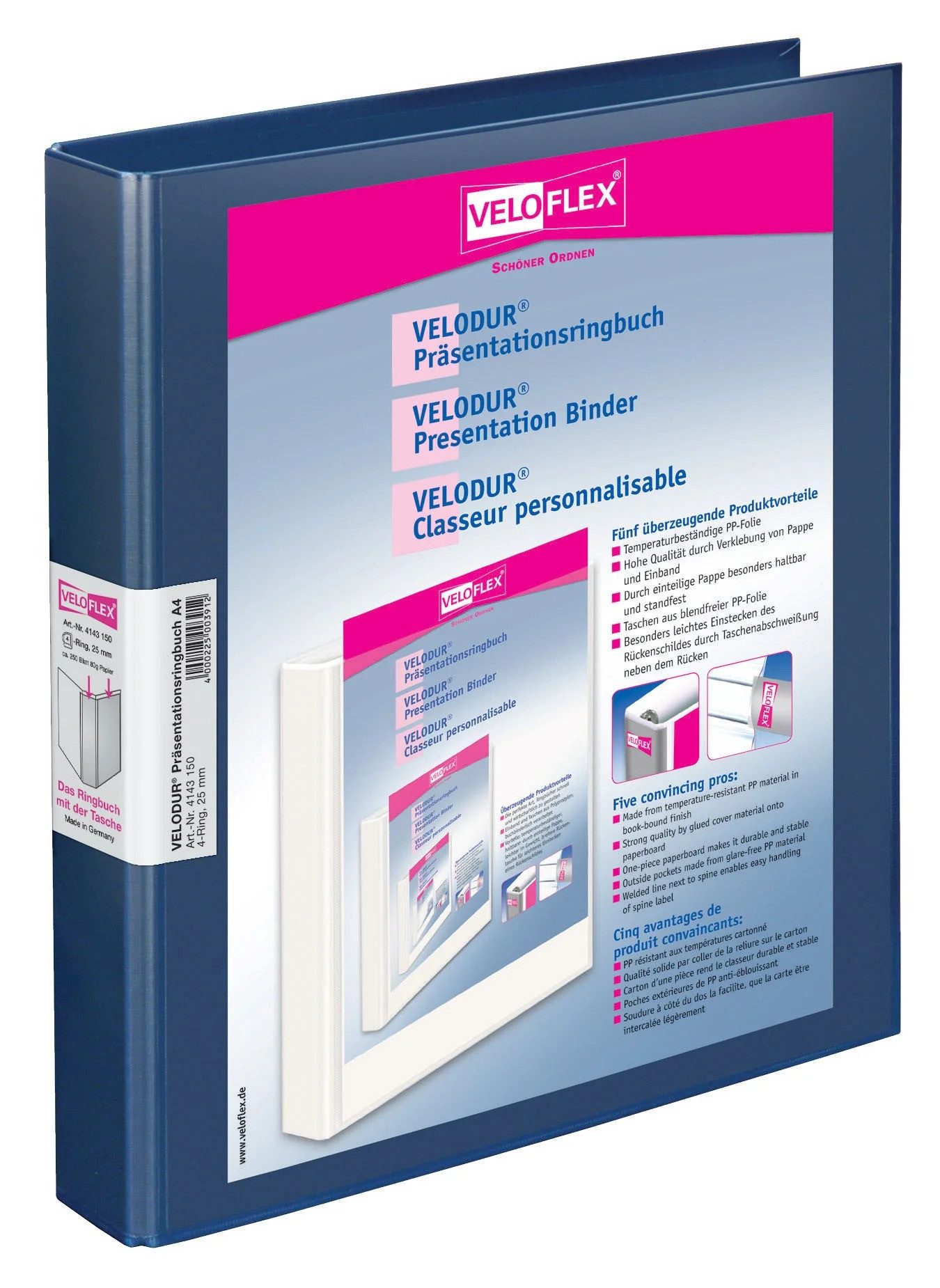 VELOFLEX Präsentationsordner VELOFLEX Präsentationsringbücher