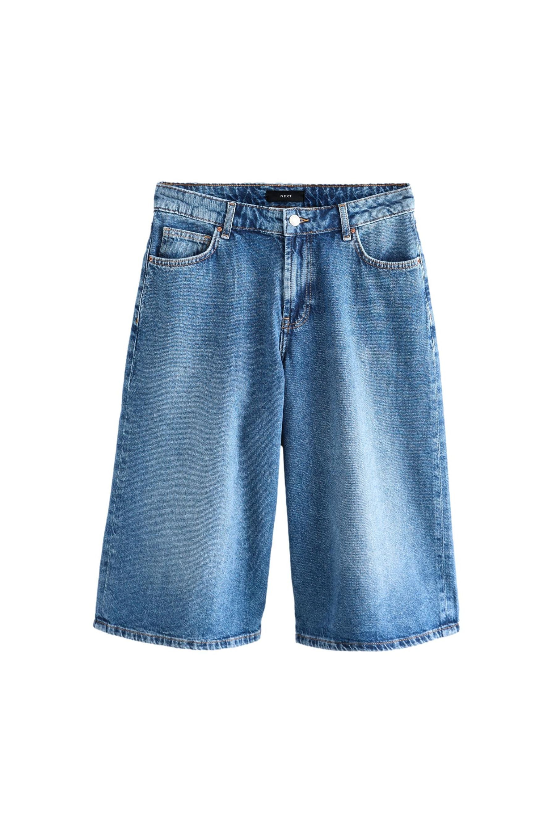 Next Jeansshorts Langer Jeansshorts aus 100 % günstig online kaufen
